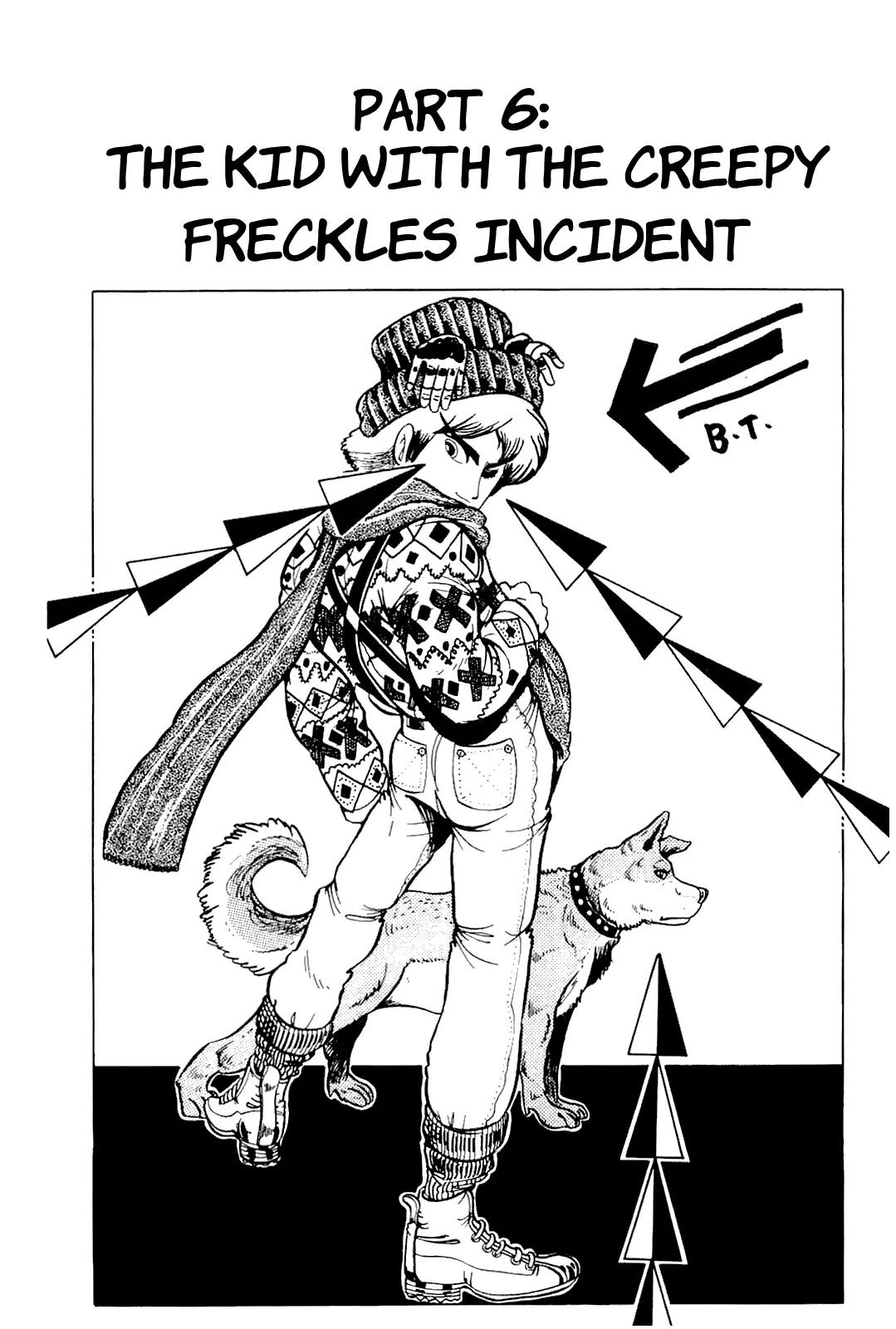 Mashounen BT Chapter 6 page 1 - Chapter 6: The Kid with the Creepy Freckles Incident [End]
