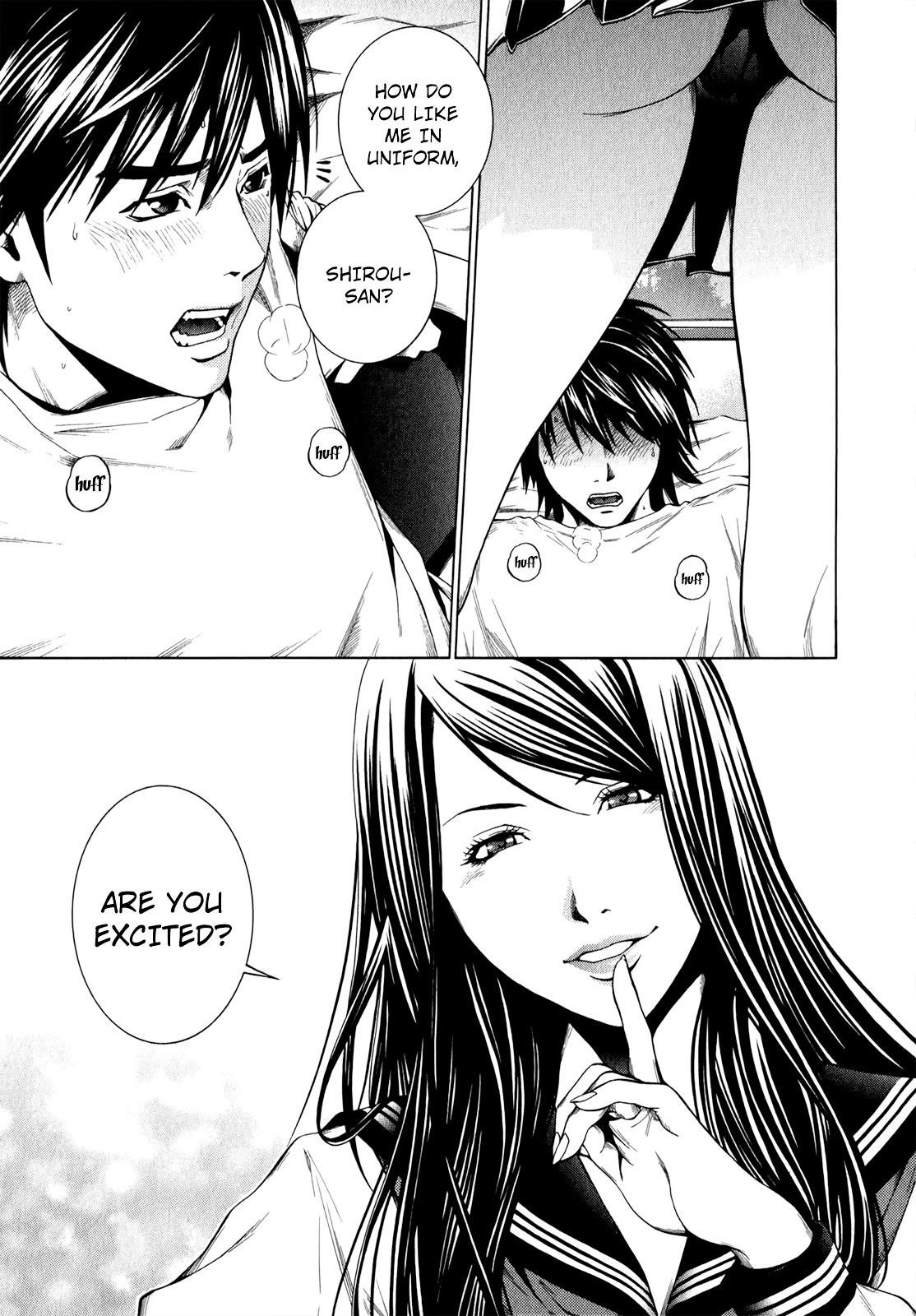 Mashumaro Ecchi Chapter 25 page 4 - Chapter 25 : Crossing
