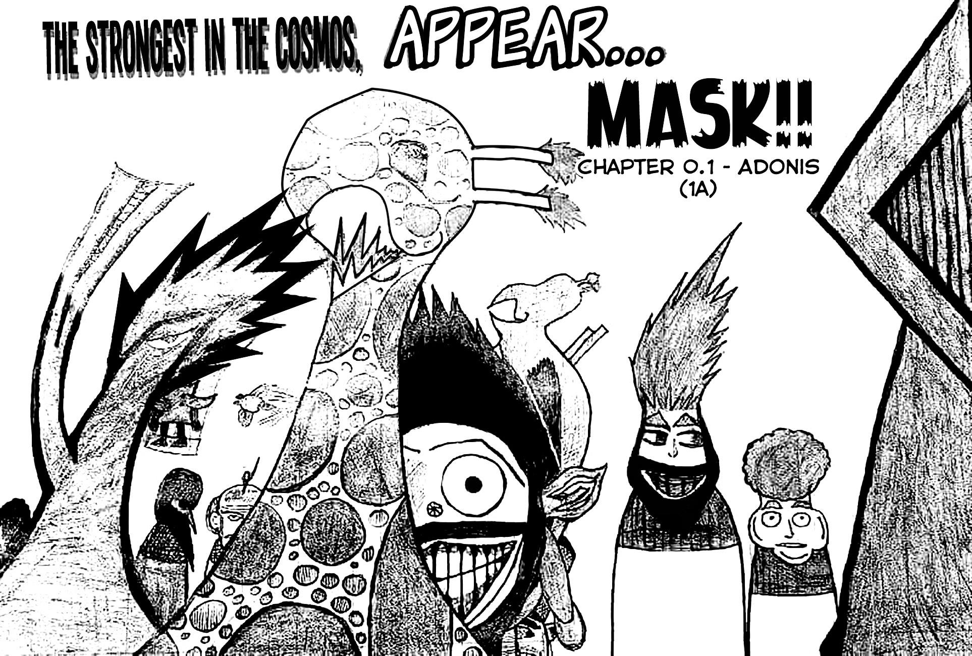 Mask!!(SKY) Chapter 0.1 page 1 - Chapter 0.1 : Adonis (1a)