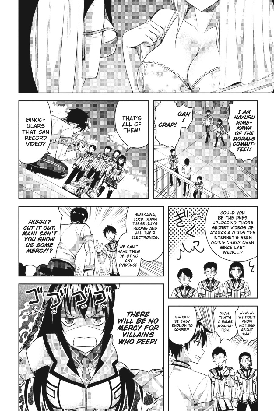 Masou Gakuen HxH Chapter 11 page 12 - Chapter 11: Morals and Hearts Disturbed I