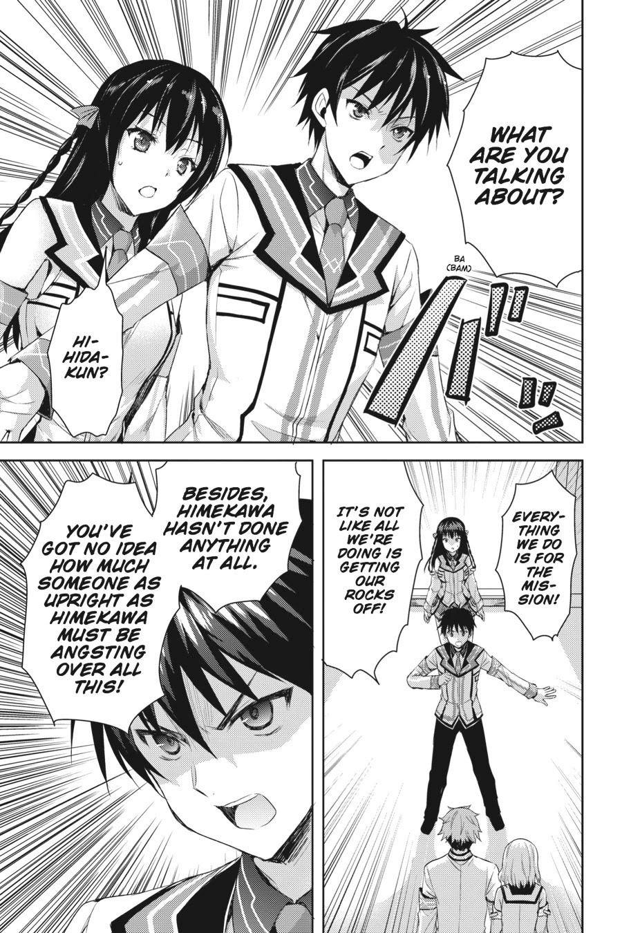 Masou Gakuen HxH Chapter 12 page 3 - Chapter 12: Morals and Hearts Disturbed II