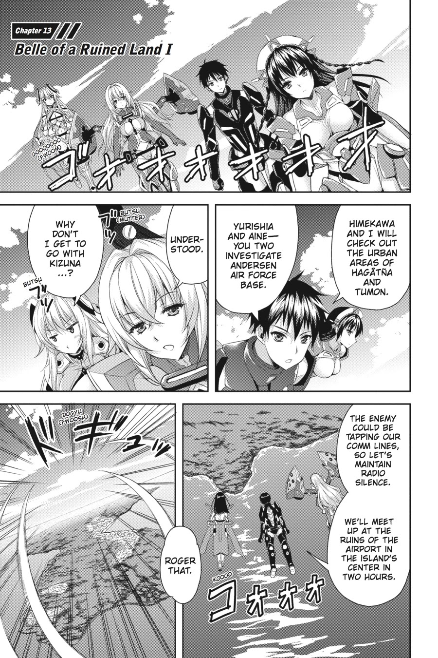 Masou Gakuen HxH Chapter 13 page 1 - Chapter 13: Belle of a Ruined Land I