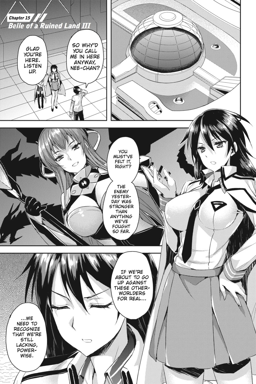 Masou Gakuen HxH Chapter 15 page 1 - Chapter 15: Belle of a Ruined Land III