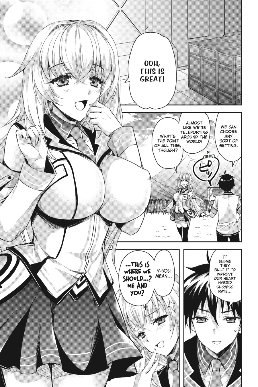 Masou Gakuen HxH Chapter 15 page 9 - Chapter 15: Belle of a Ruined Land III