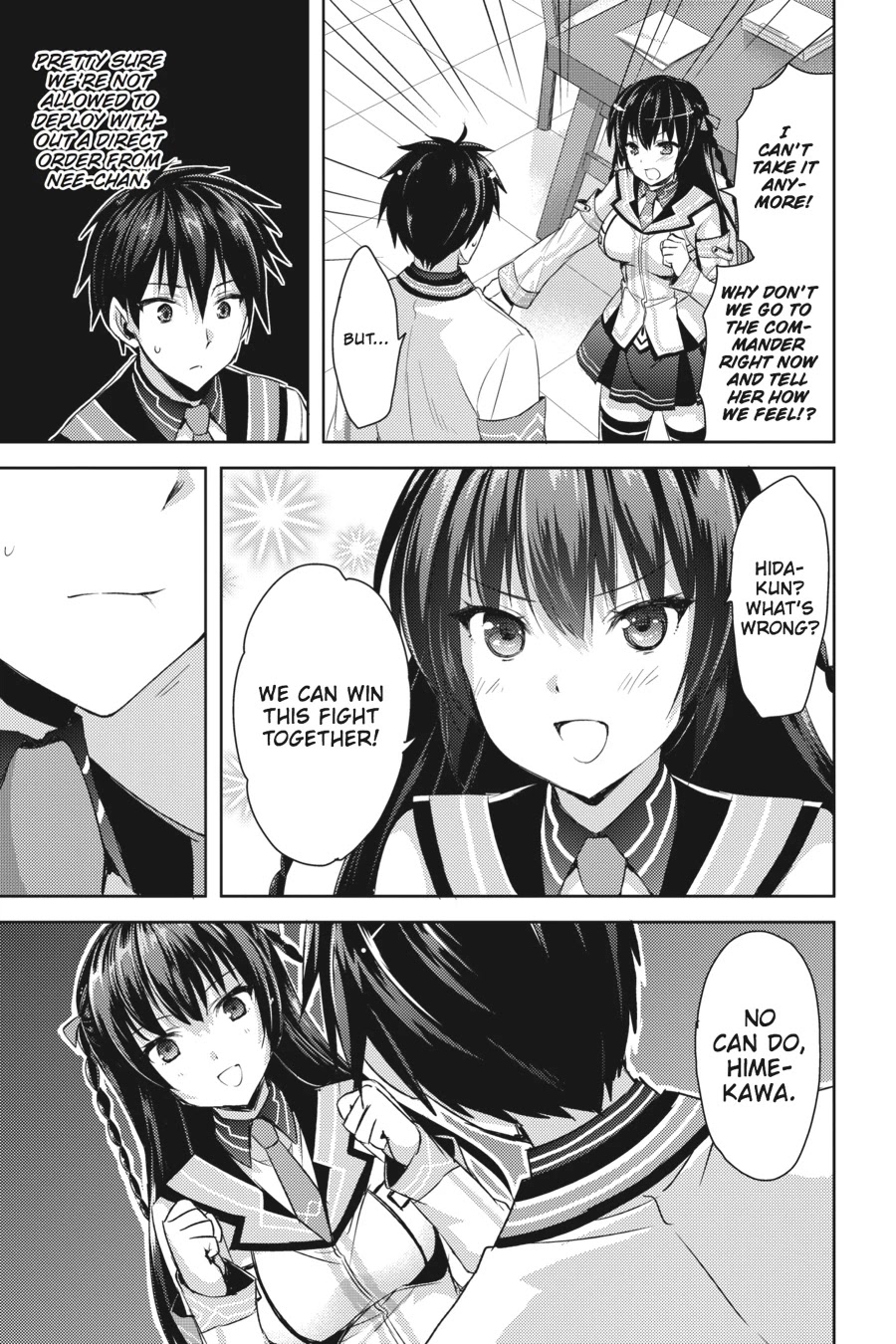 Masou Gakuen HxH Chapter 16 page 3 - Chapter 16: Trapped by Curses of the Past