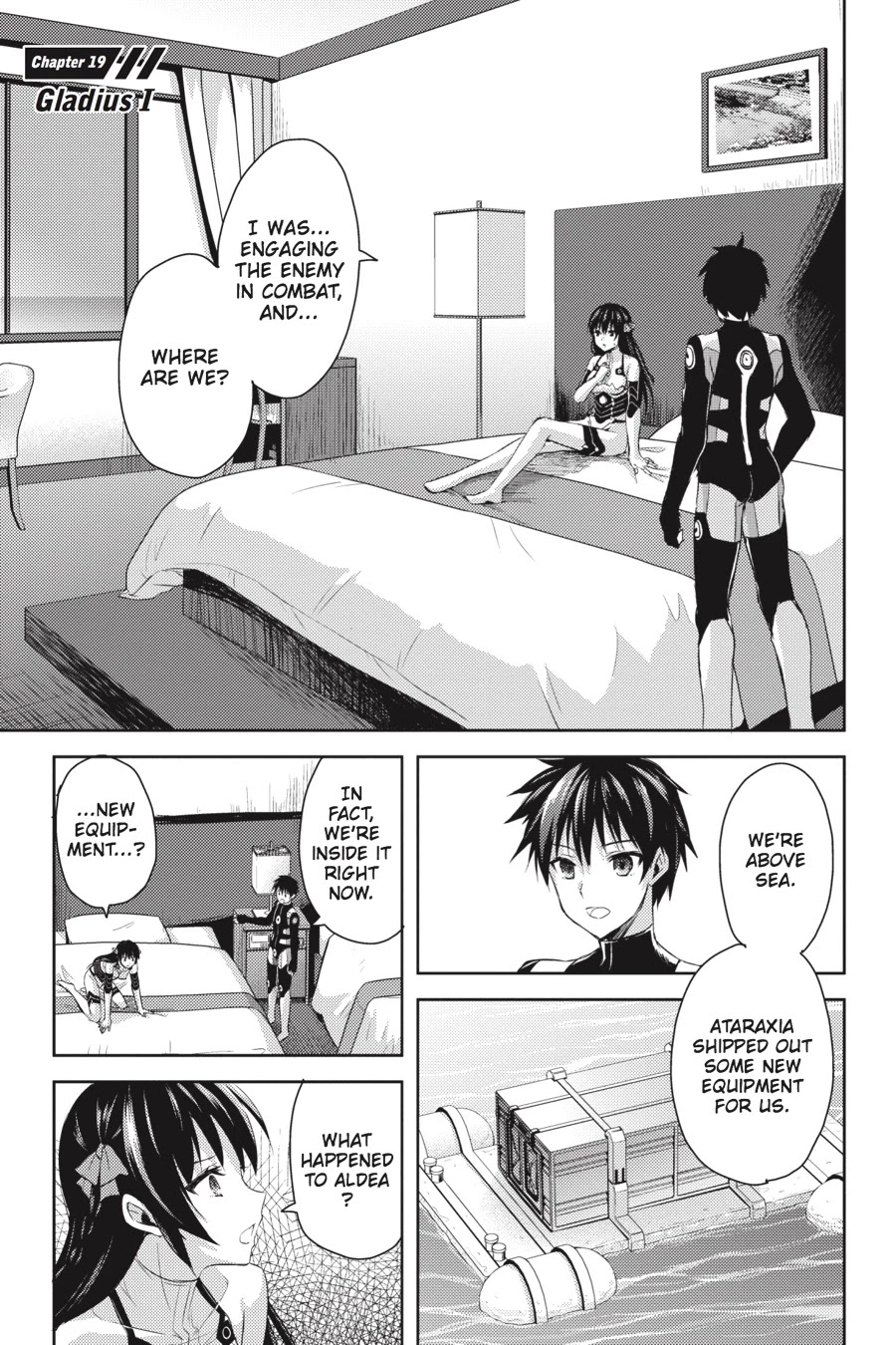 Masou Gakuen HxH Chapter 19 page 3 - Chapter 19: Gladius I