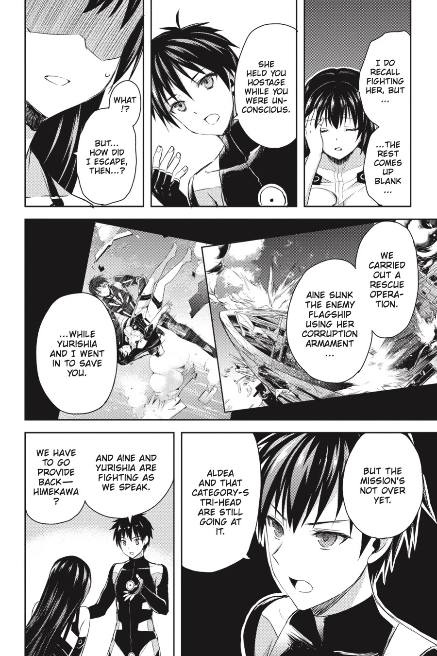 Masou Gakuen HxH Chapter 19 page 4 - Chapter 19: Gladius I