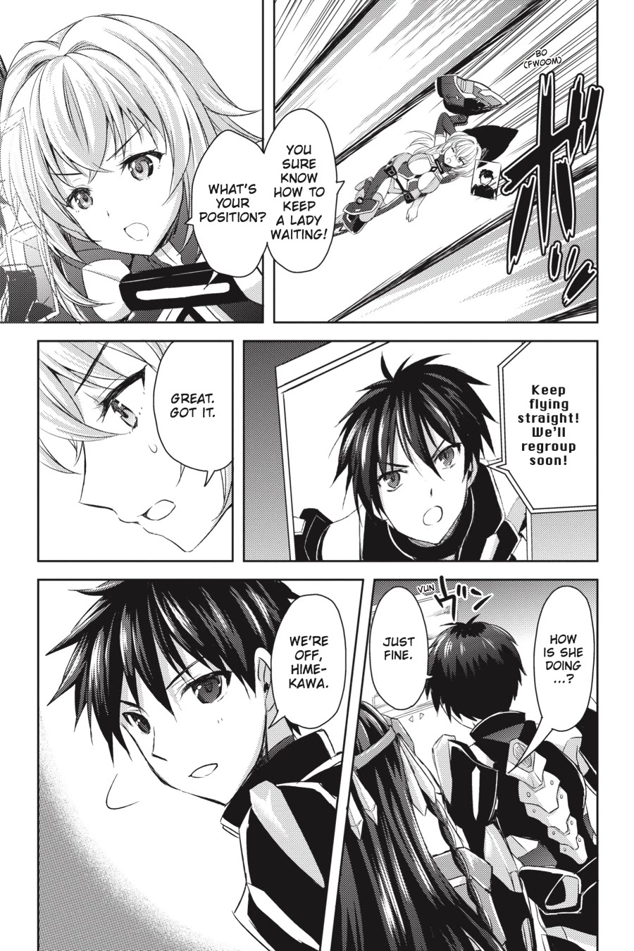 Masou Gakuen HxH Chapter 20 page 12 - Chapter 20: Gladius II
