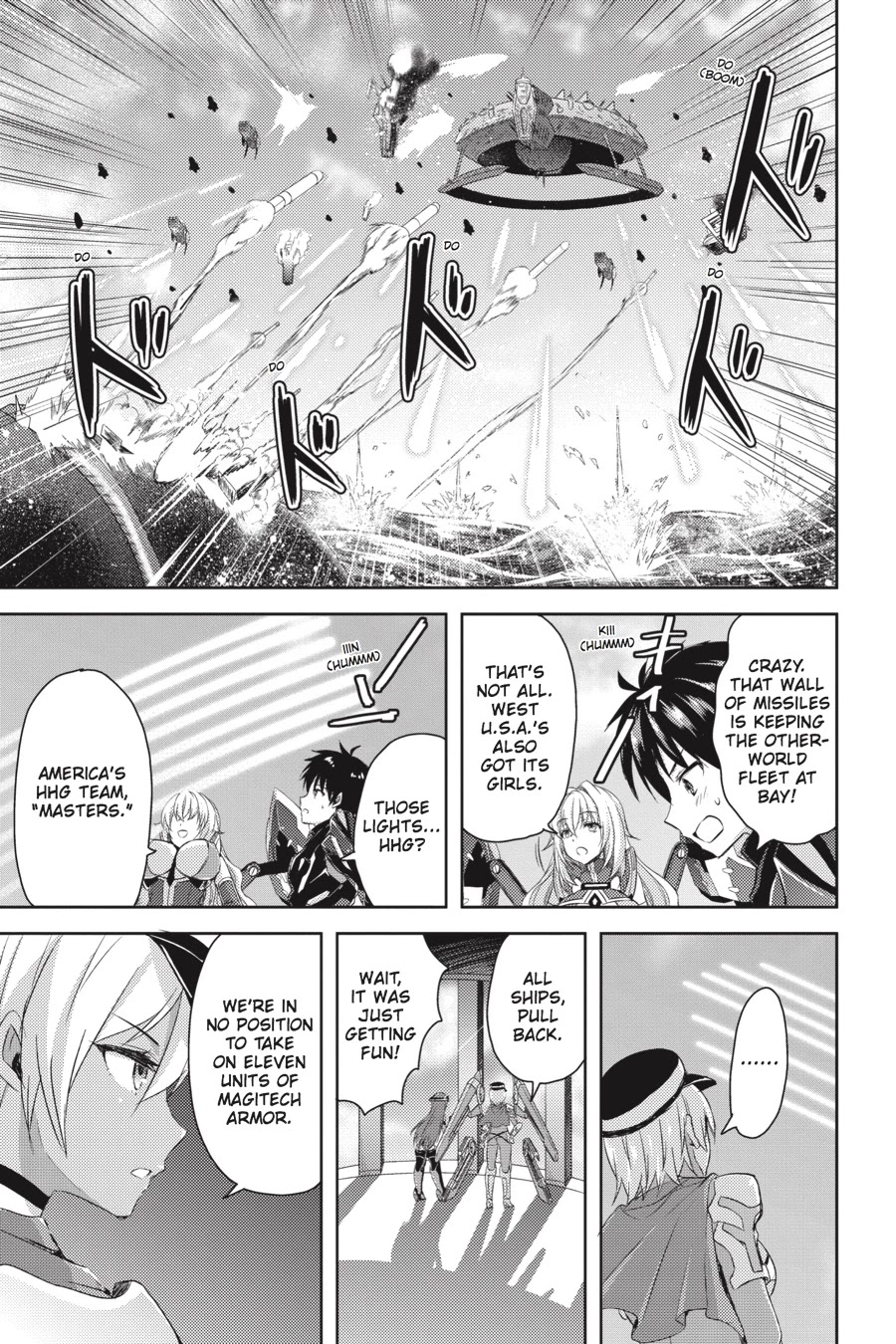 Masou Gakuen HxH Chapter 21 page 19 - Chapter 21: Gladius III