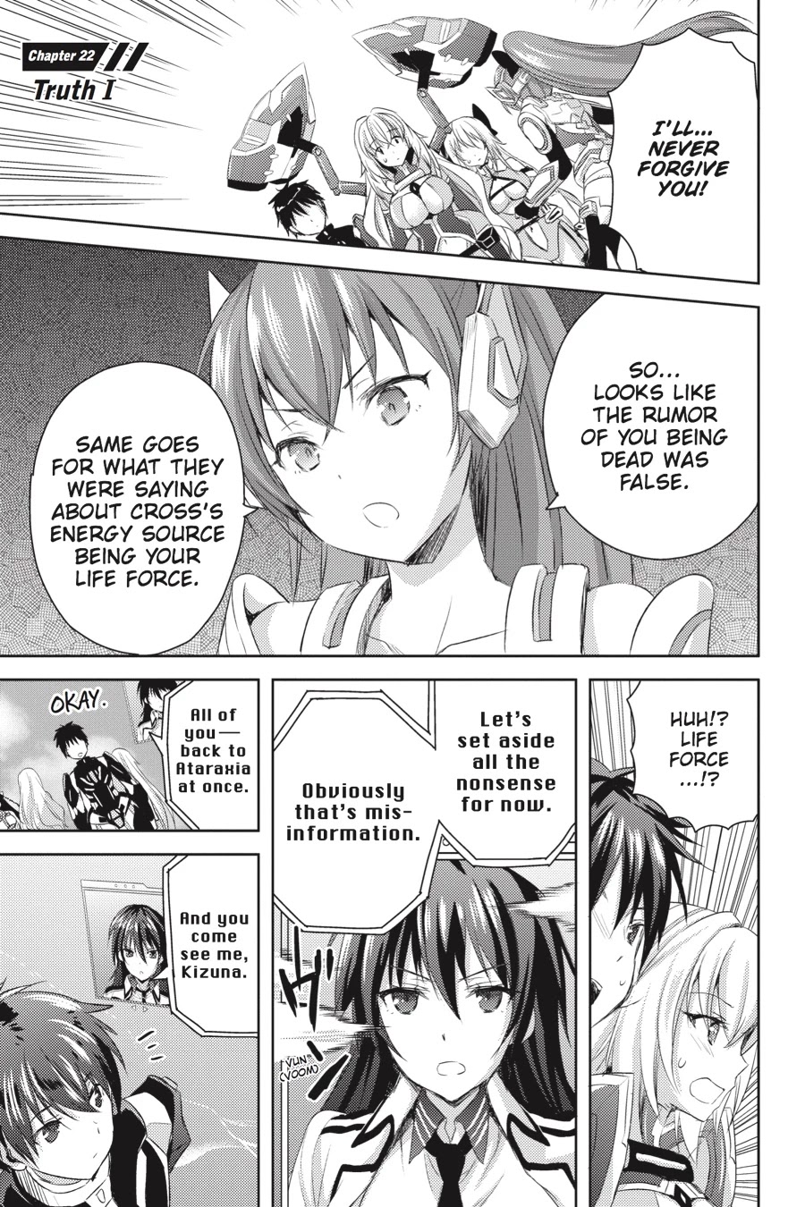 Masou Gakuen HxH Chapter 22 page 1 - Chapter 22: Truth I