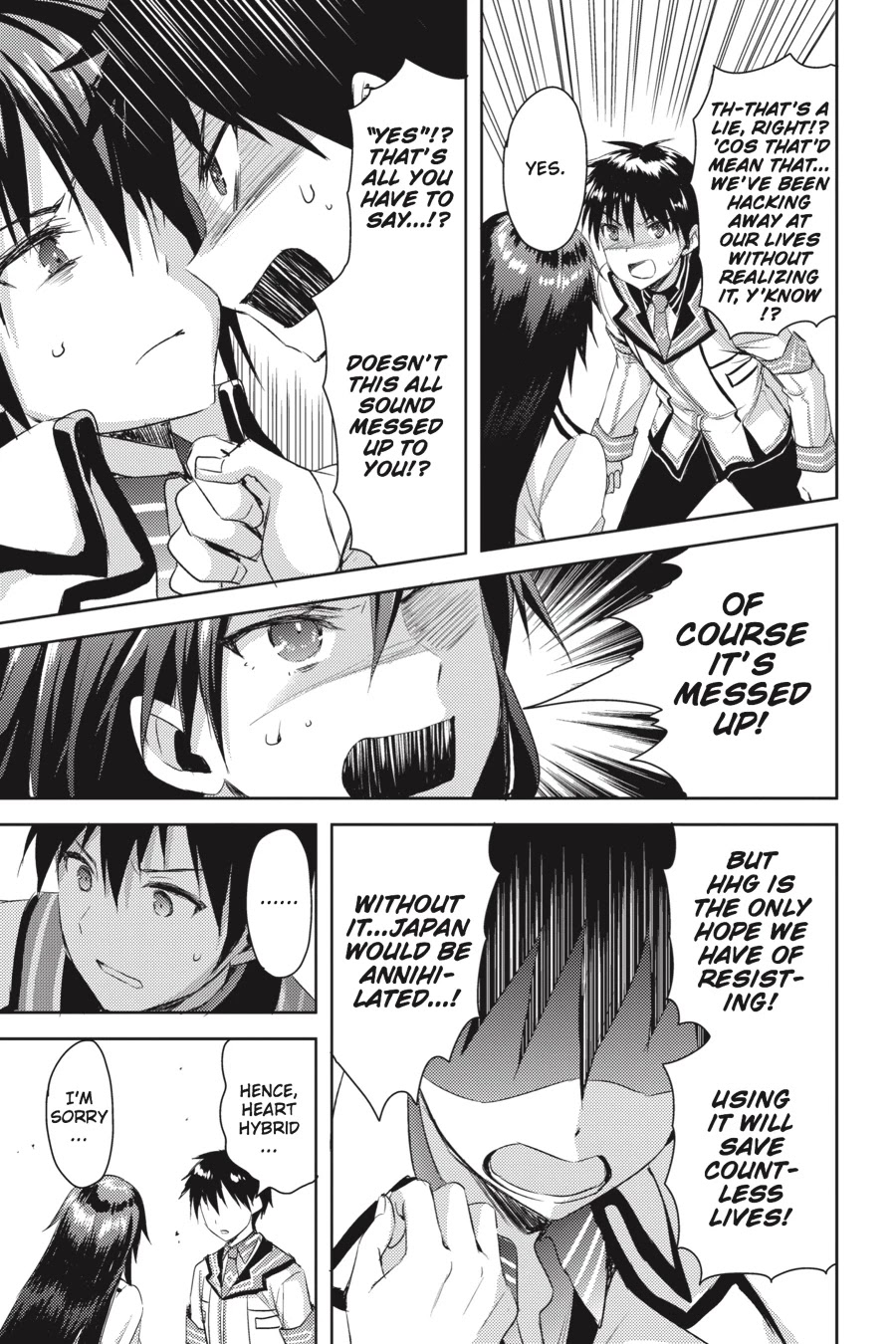 Masou Gakuen HxH Chapter 22 page 3 - Chapter 22: Truth I