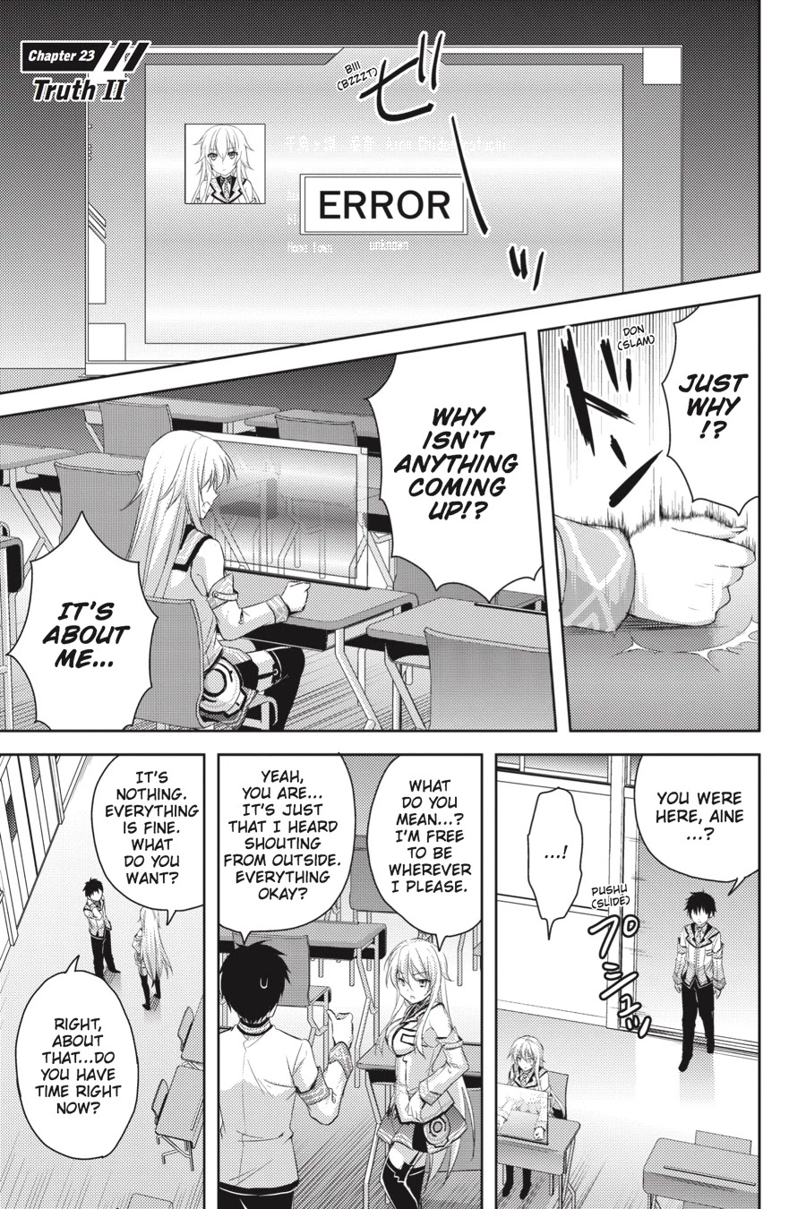 Masou Gakuen HxH Chapter 23 page 1 - Chapter 23: Truth II
