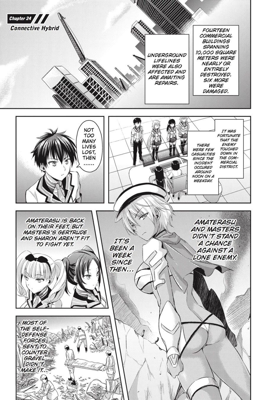 Masou Gakuen HxH Chapter 24 page 1 - Chapter 24: Connective Hybrid