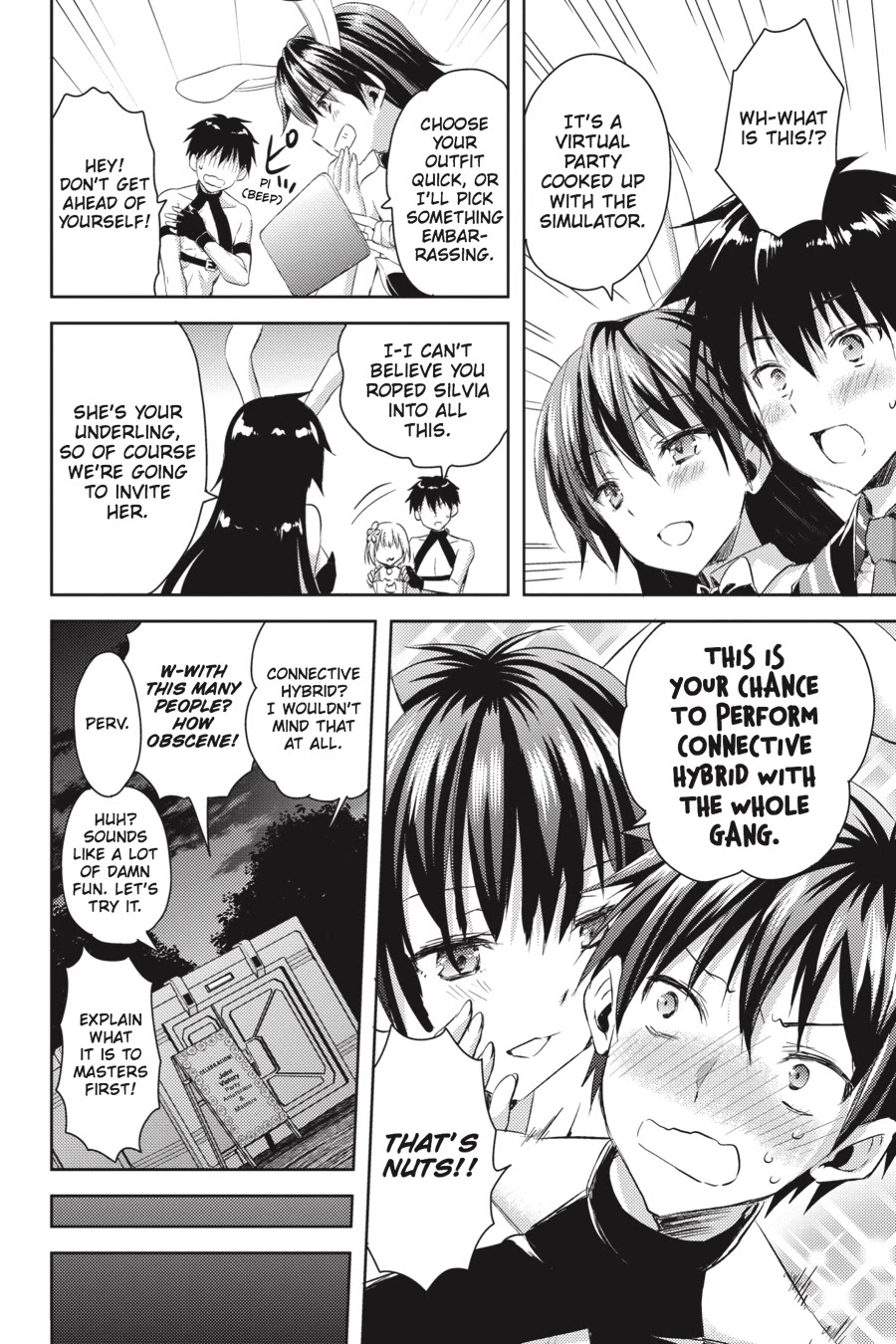 Masou Gakuen HxH Chapter 26 page 12 - Chapter 26: Eros II [END]