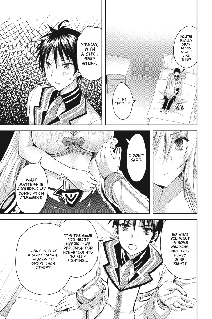 Masou Gakuen HxH Chapter 6 page 6 - Chapter 6: Heart Hybrid I