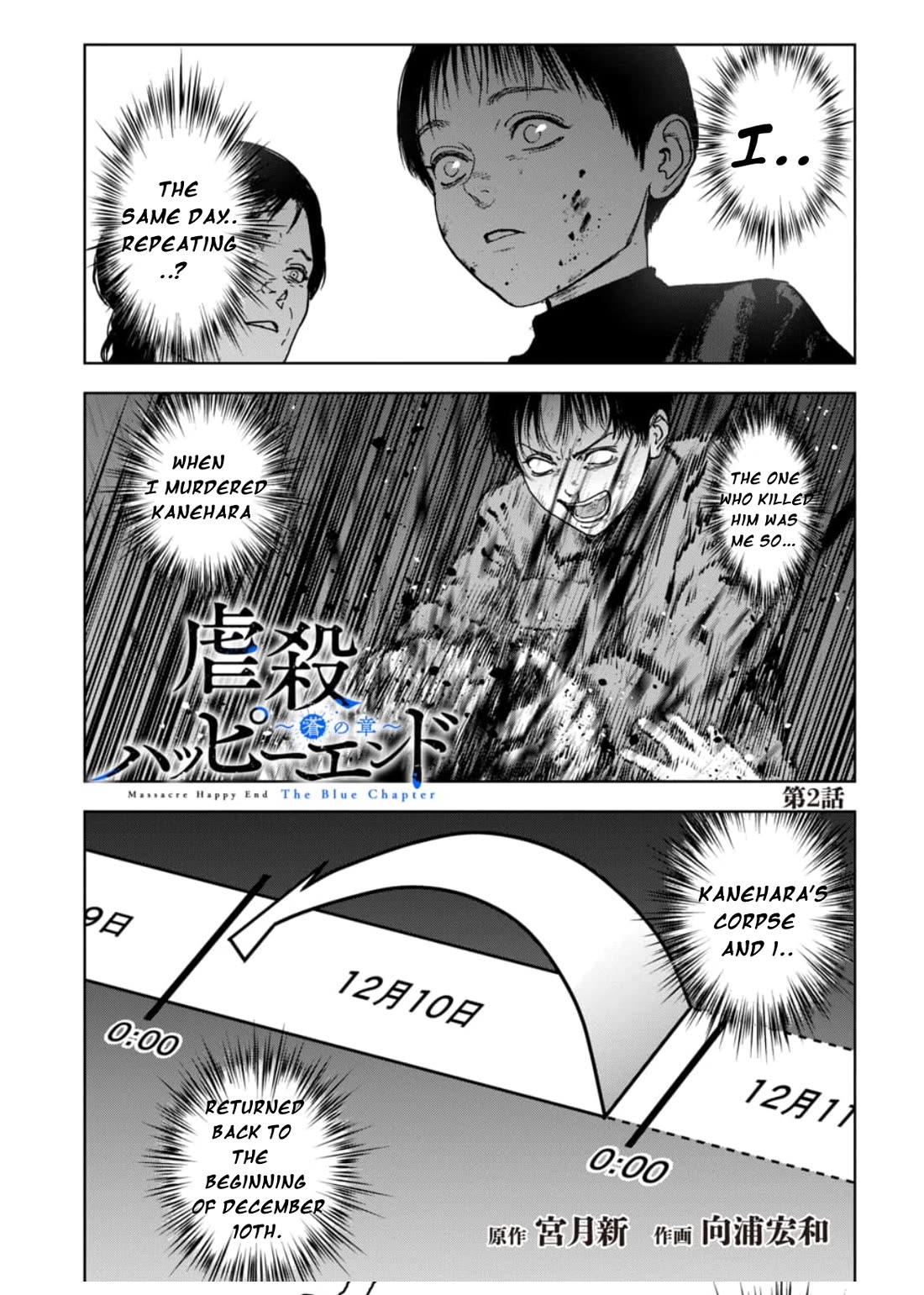 Massacre Happy End - The Blue Chapter Chapter 2 page 2 - Chapter 2