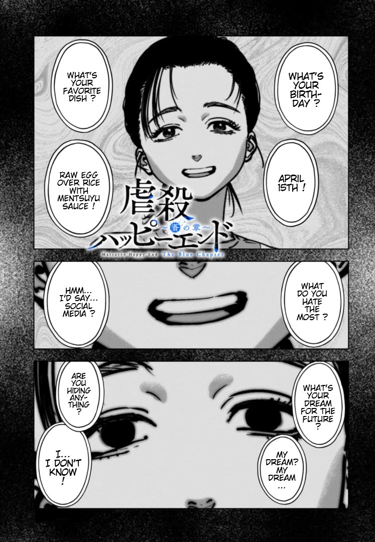 Massacre Happy End - The Blue Chapter Chapter 26 page 2 - Chapter 26