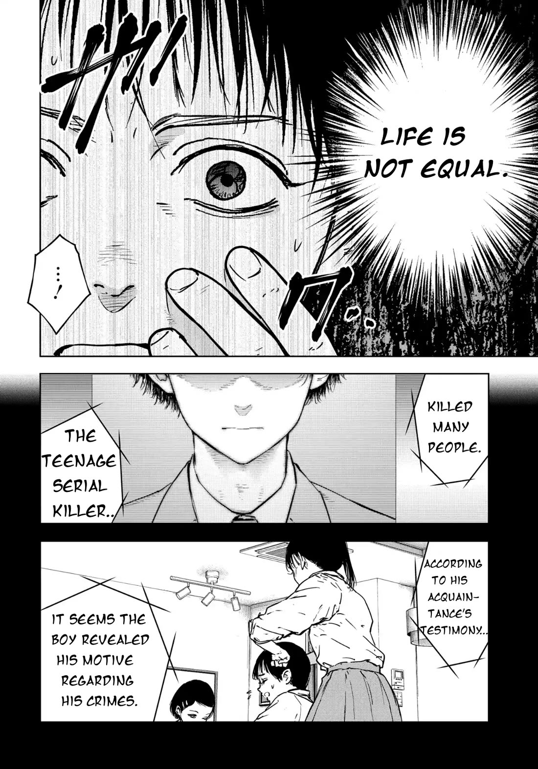Massacre Happy End - The Blue Chapter Chapter 3.1 page 12 - Chapter 3.1