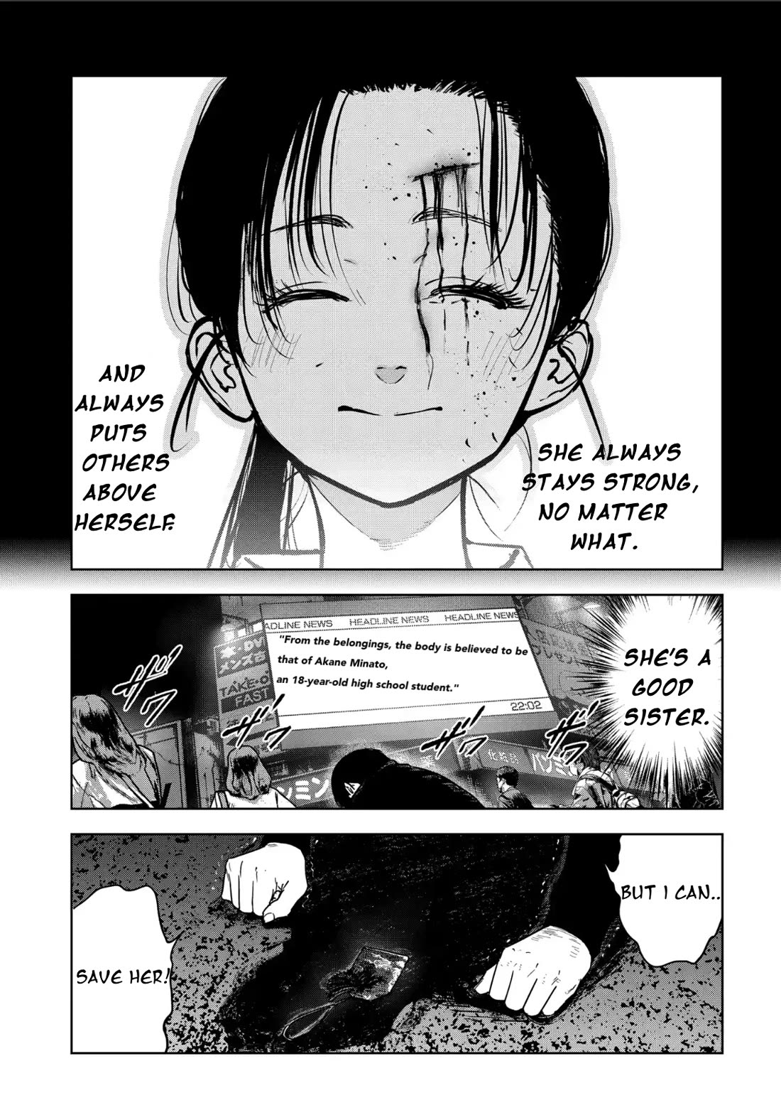 Massacre Happy End - The Blue Chapter Chapter 3.1 page 5 - Chapter 3.1