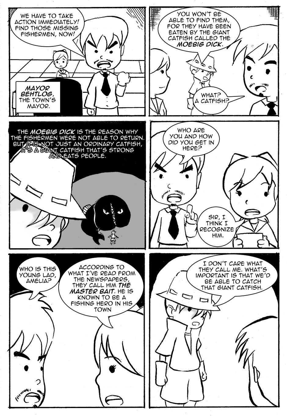 Master Bait Chapter 1 page 14 - Chapter 1 : Catch the Moebig Dick