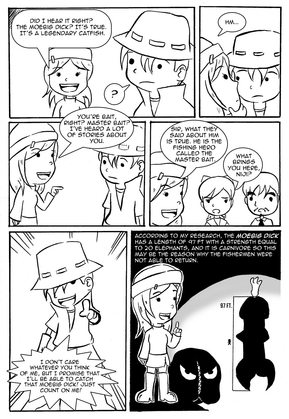 Master Bait Chapter 1 page 15 - Chapter 1 : Catch the Moebig Dick
