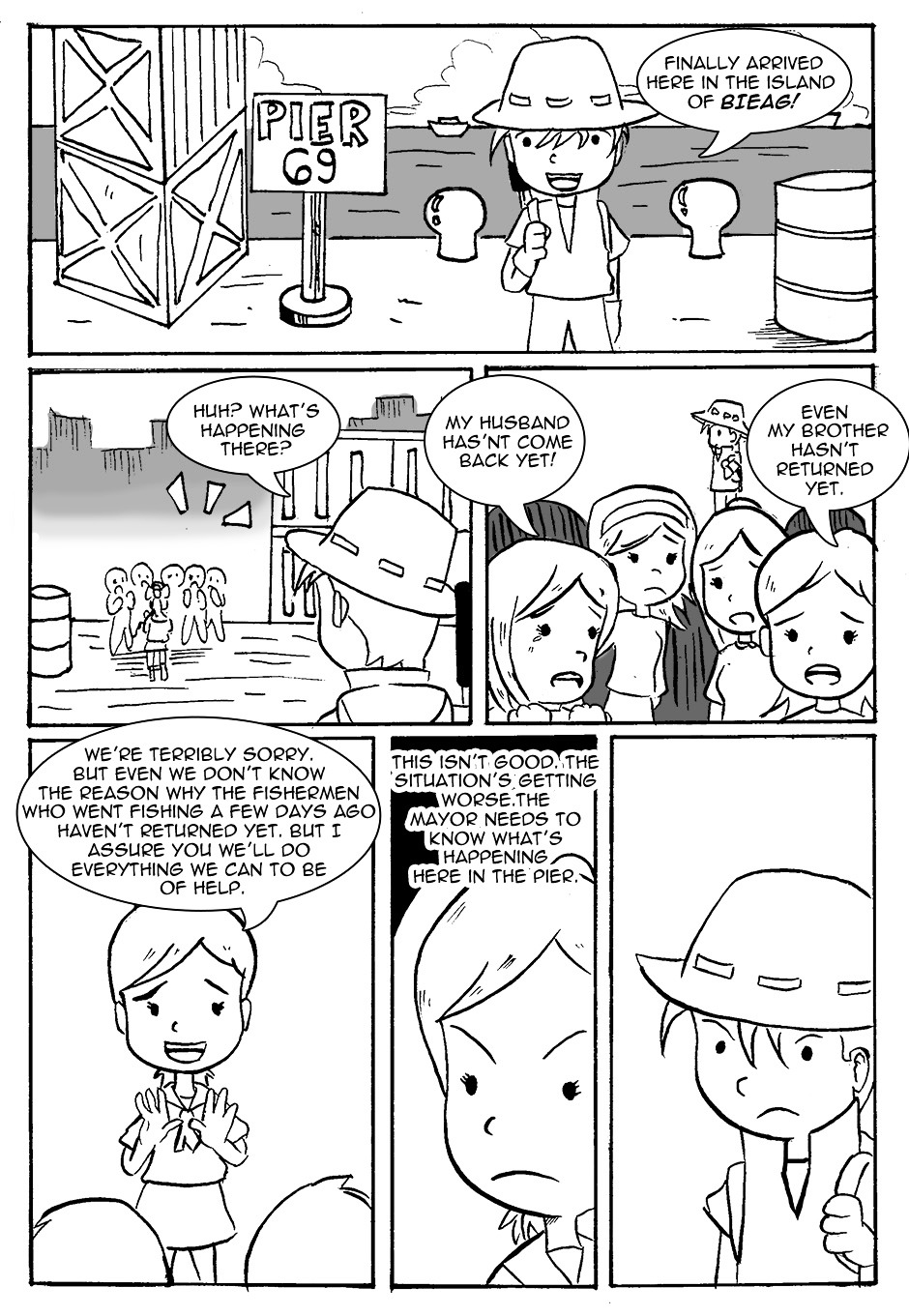 Master Bait Chapter 1 page 7 - Chapter 1 : Catch the Moebig Dick