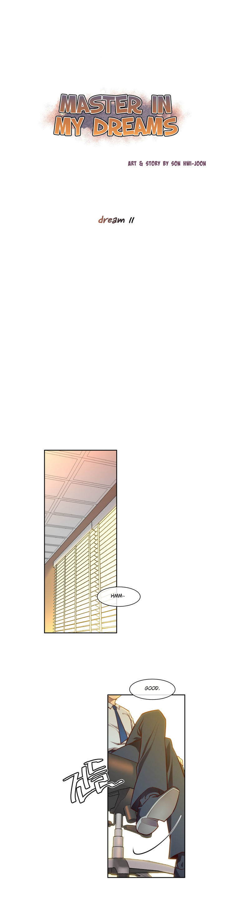 Master in My Dreams Chapter 11 page 1 - Chapter 11