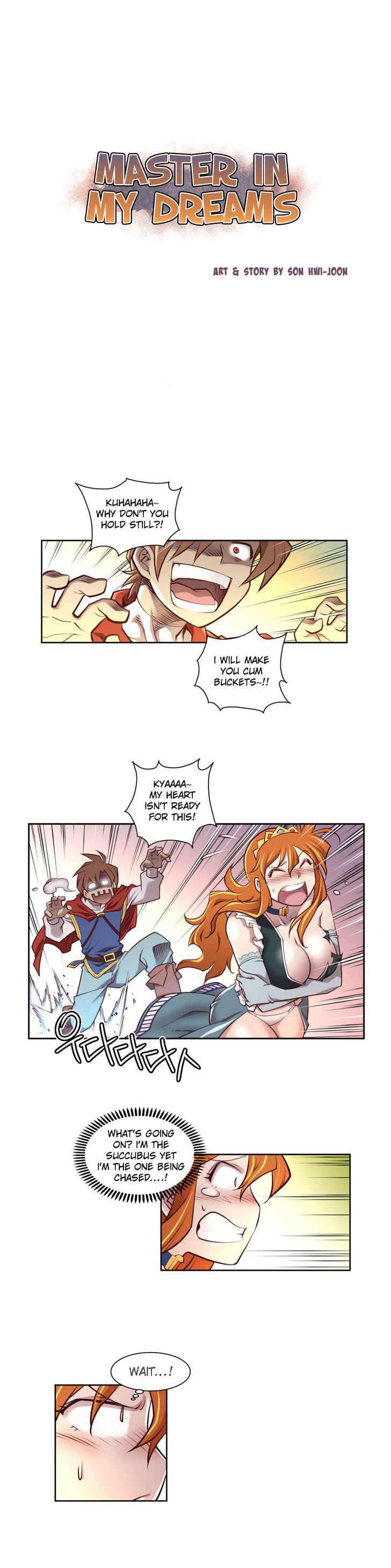Master in My Dreams Chapter 3 page 1 - Chapter 3 : dream 3