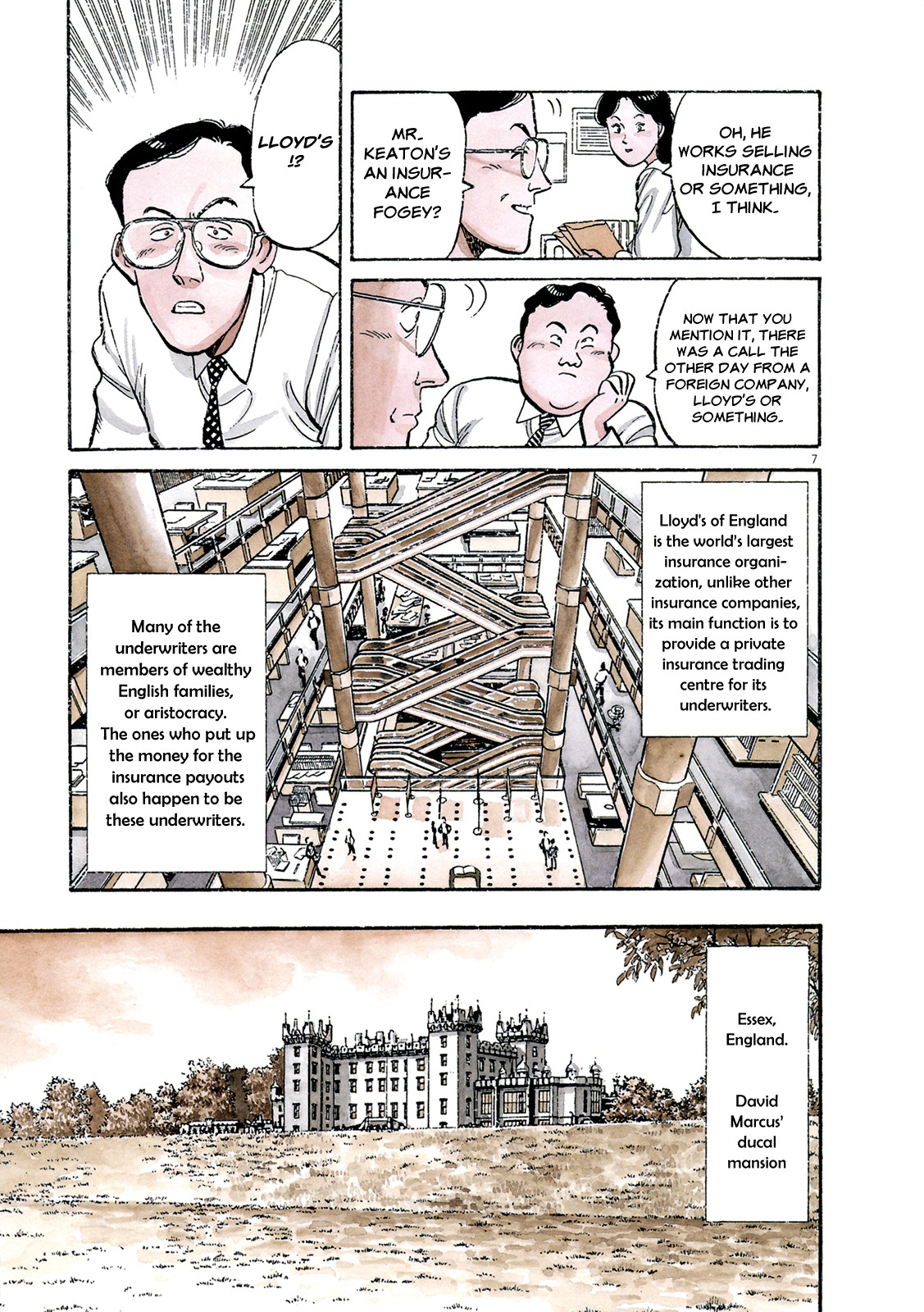 Master Keaton Chapter 1 page 11 - Chapter 1: Man in the Maze