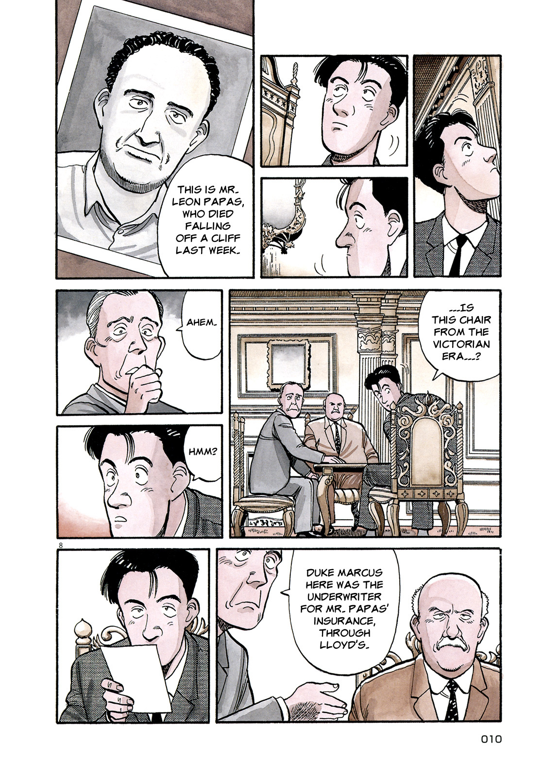 Master Keaton Chapter 1 page 12 - Chapter 1: Man in the Maze