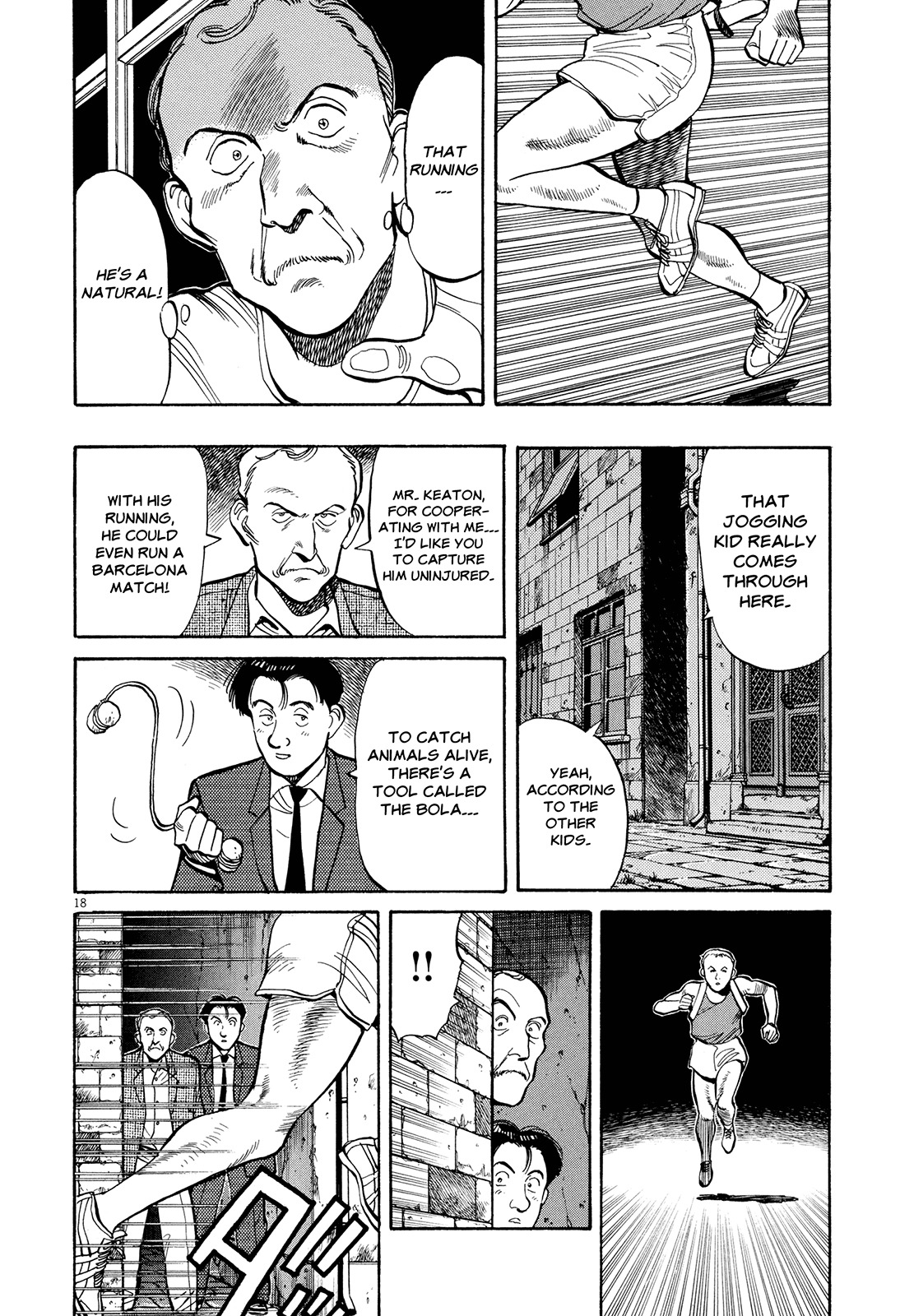 Master Keaton Chapter 13 page 22 - Chapter 13: Fire & Ice