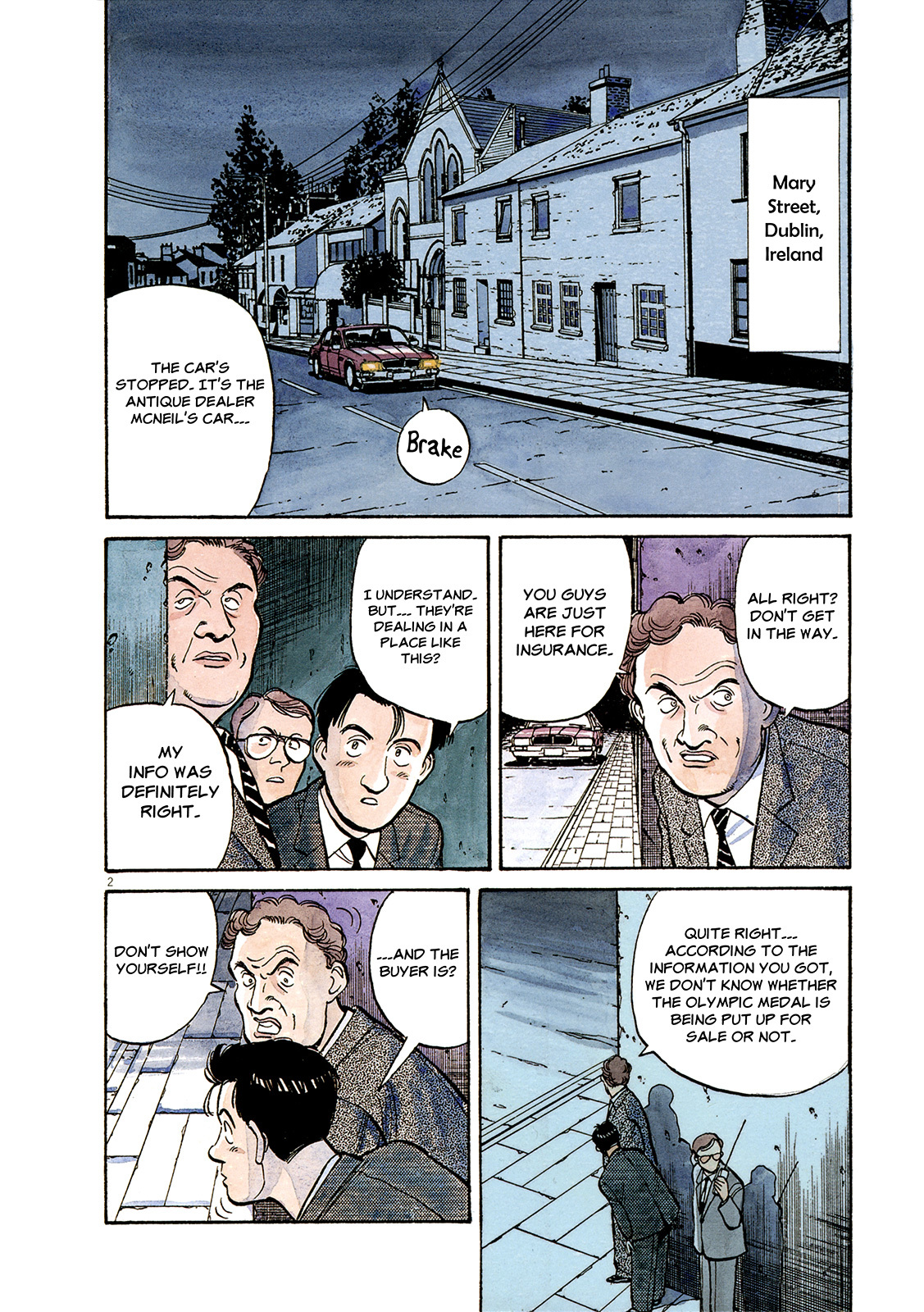 Master Keaton Chapter 13 page 6 - Chapter 13: Fire & Ice