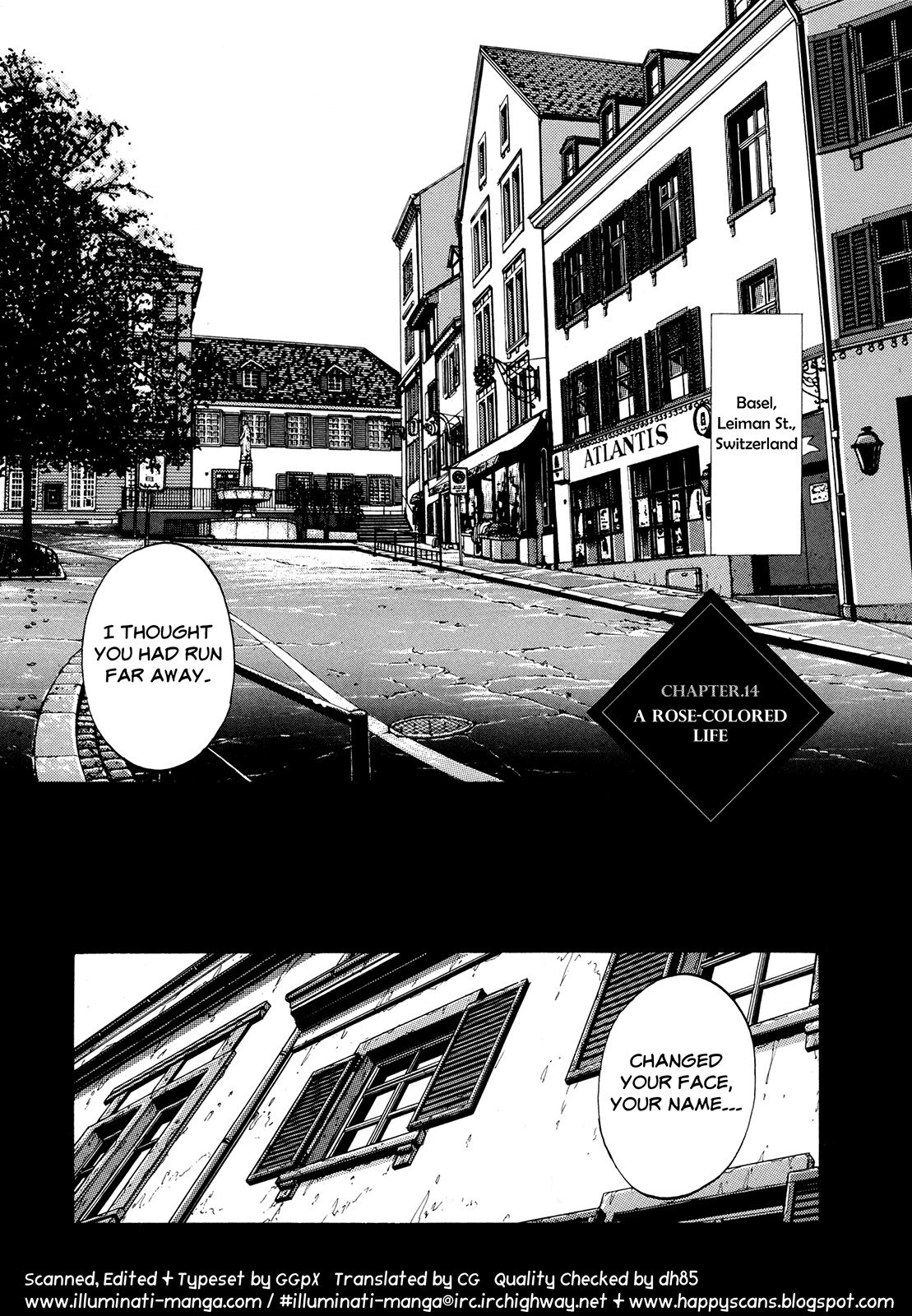 Master Keaton Chapter 14 page 1 - Chapter 14: A Rose-Coloured Life