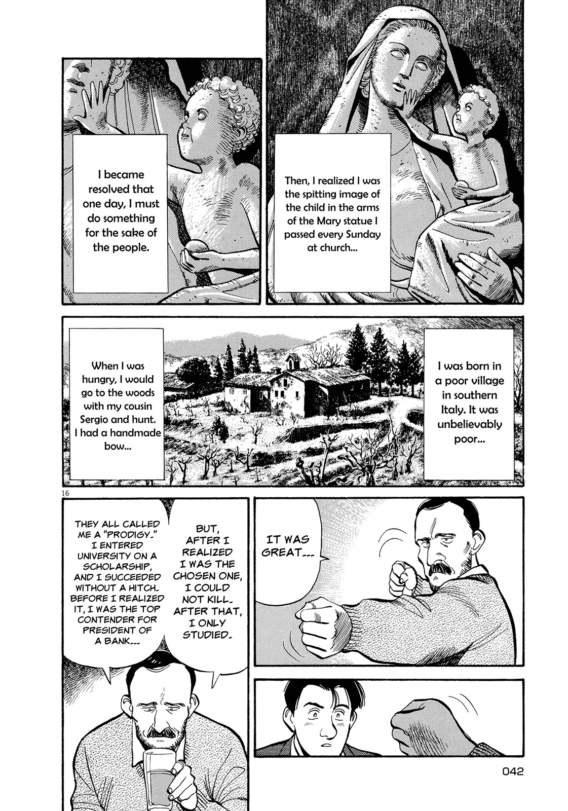 Master Keaton Chapter 14 page 16 - Chapter 14: A Rose-Coloured Life