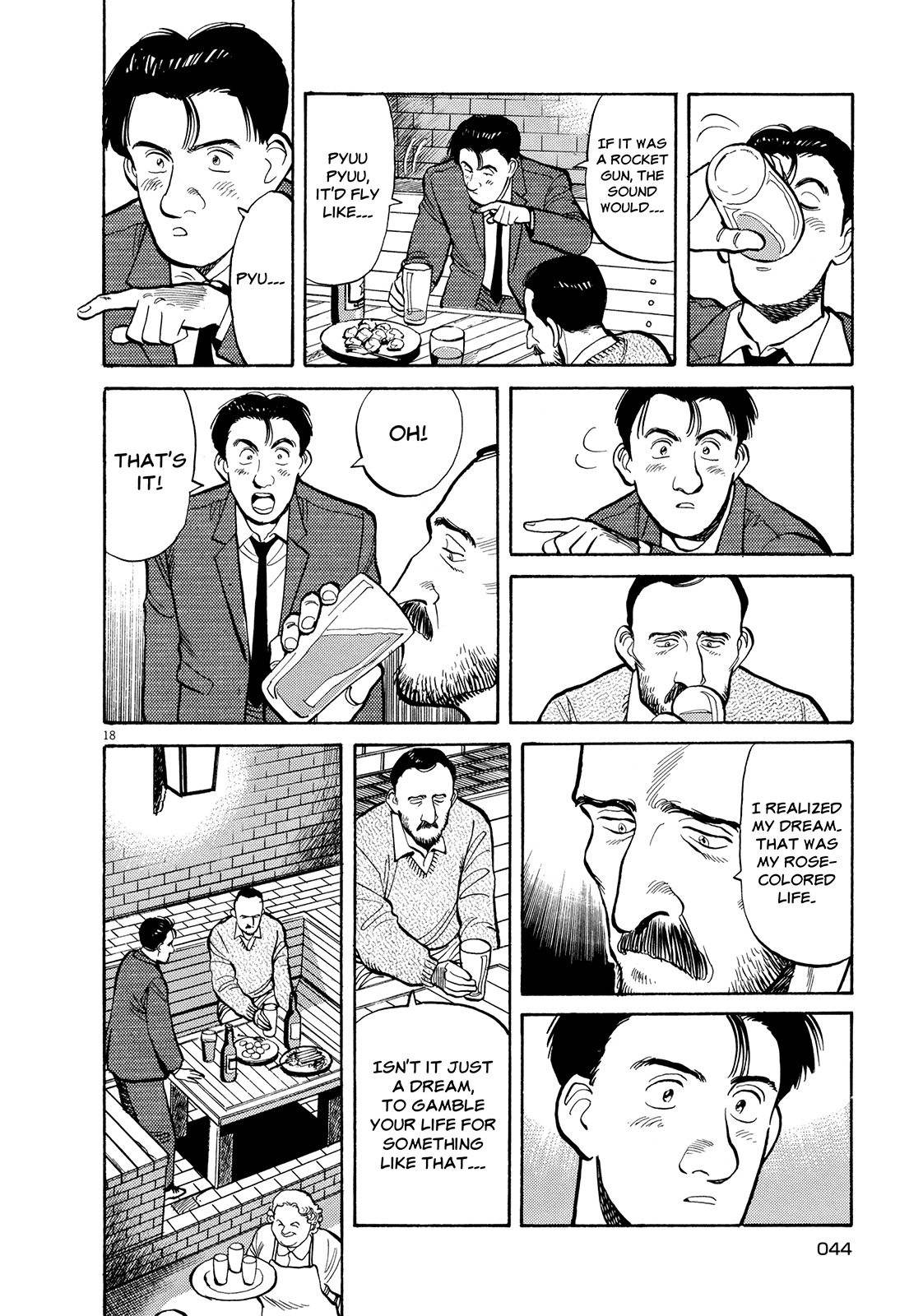 Master Keaton Chapter 14 page 18 - Chapter 14: A Rose-Coloured Life
