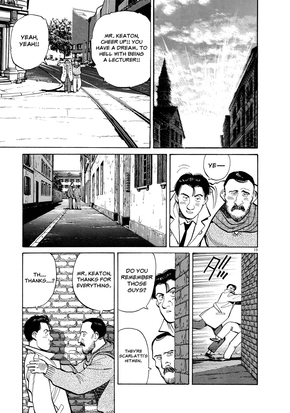 Master Keaton Chapter 14 page 19 - Chapter 14: A Rose-Coloured Life