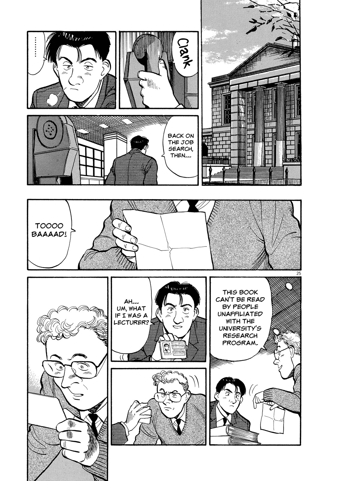 Master Keaton Chapter 14 page 25 - Chapter 14: A Rose-Coloured Life