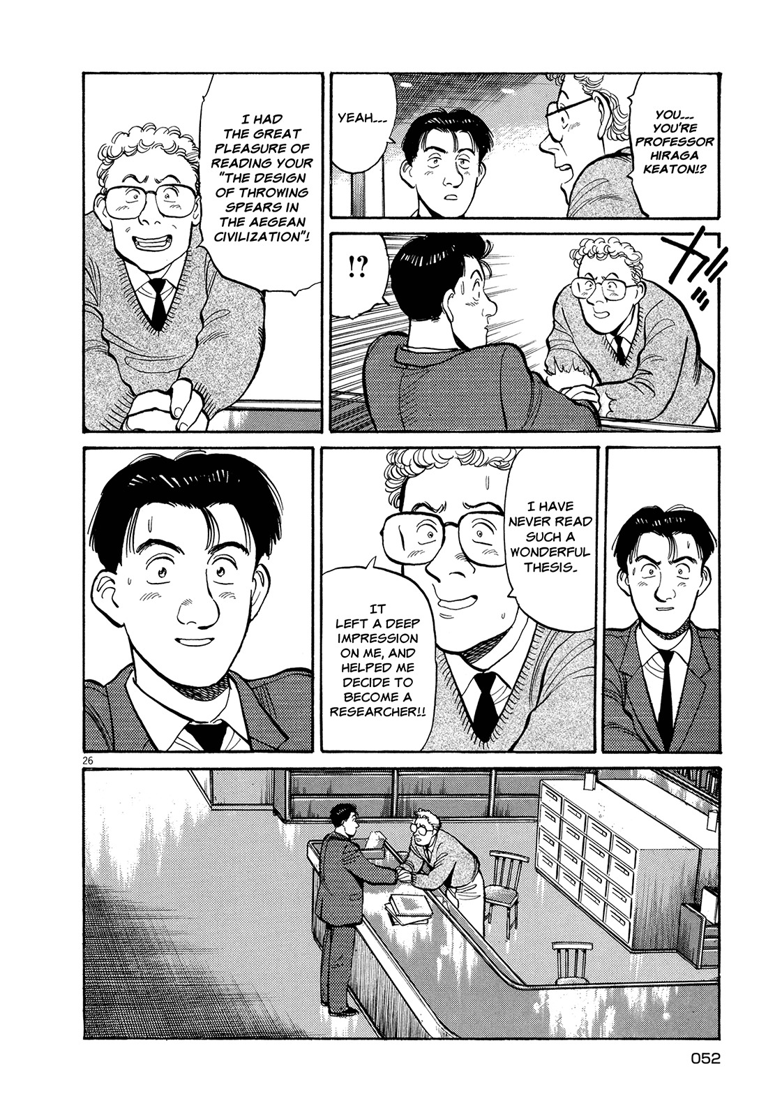 Master Keaton Chapter 14 page 26 - Chapter 14: A Rose-Coloured Life
