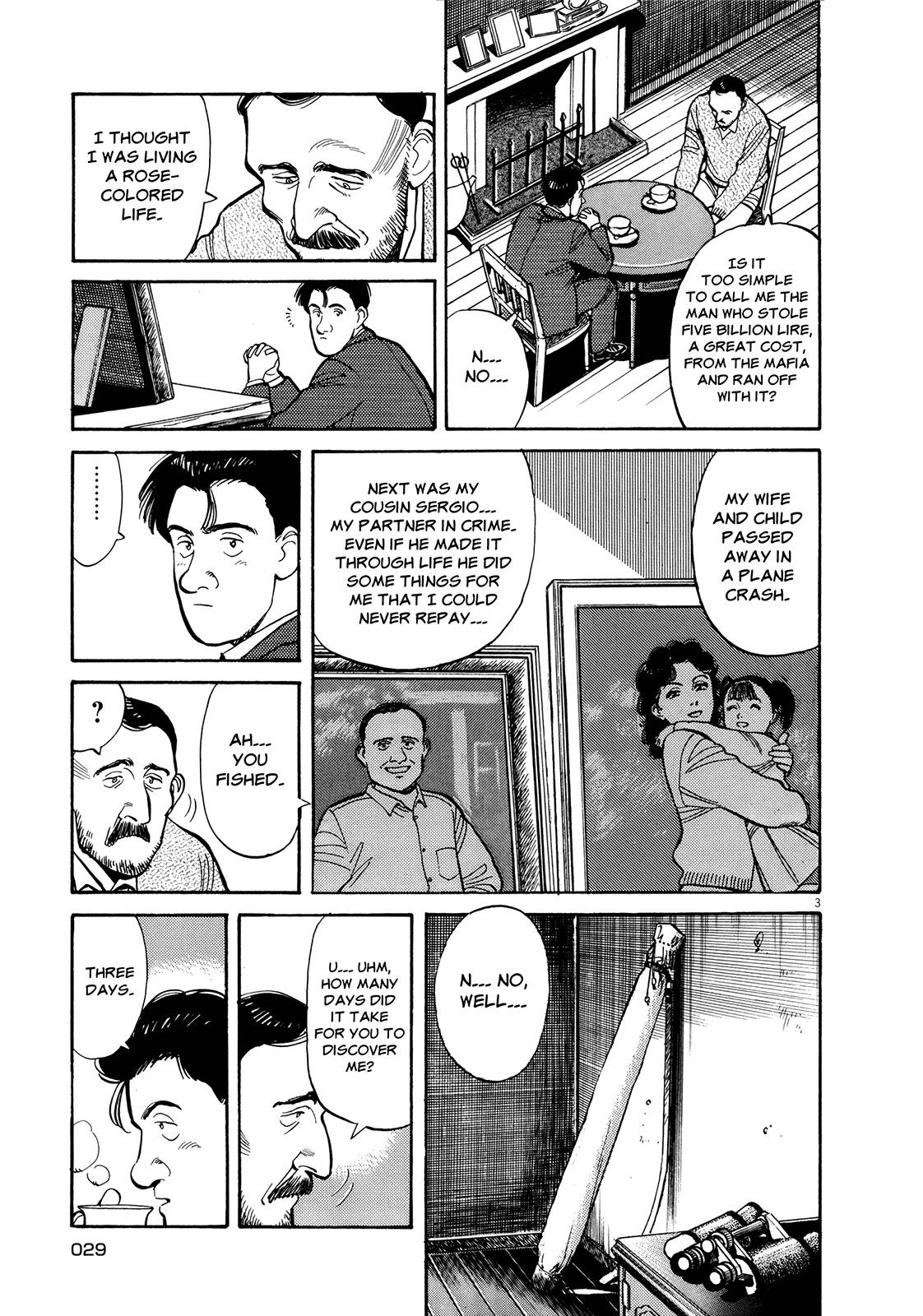 Master Keaton Chapter 14 page 3 - Chapter 14: A Rose-Coloured Life