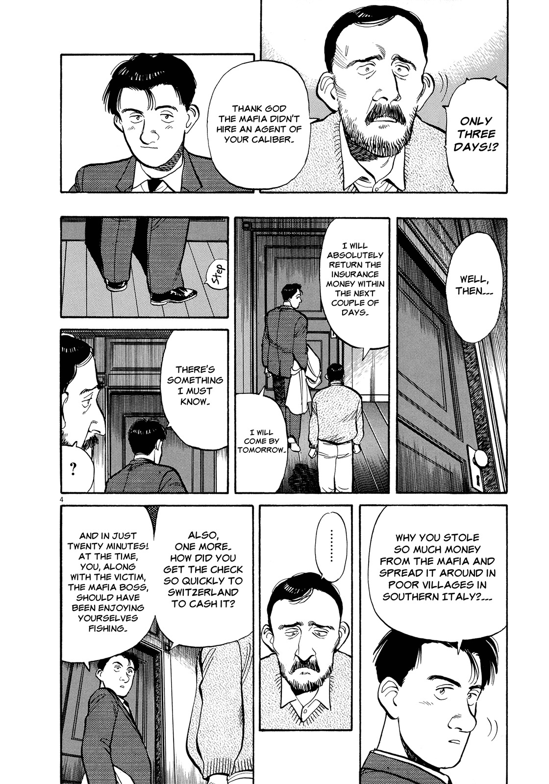 Master Keaton Chapter 14 page 4 - Chapter 14: A Rose-Coloured Life