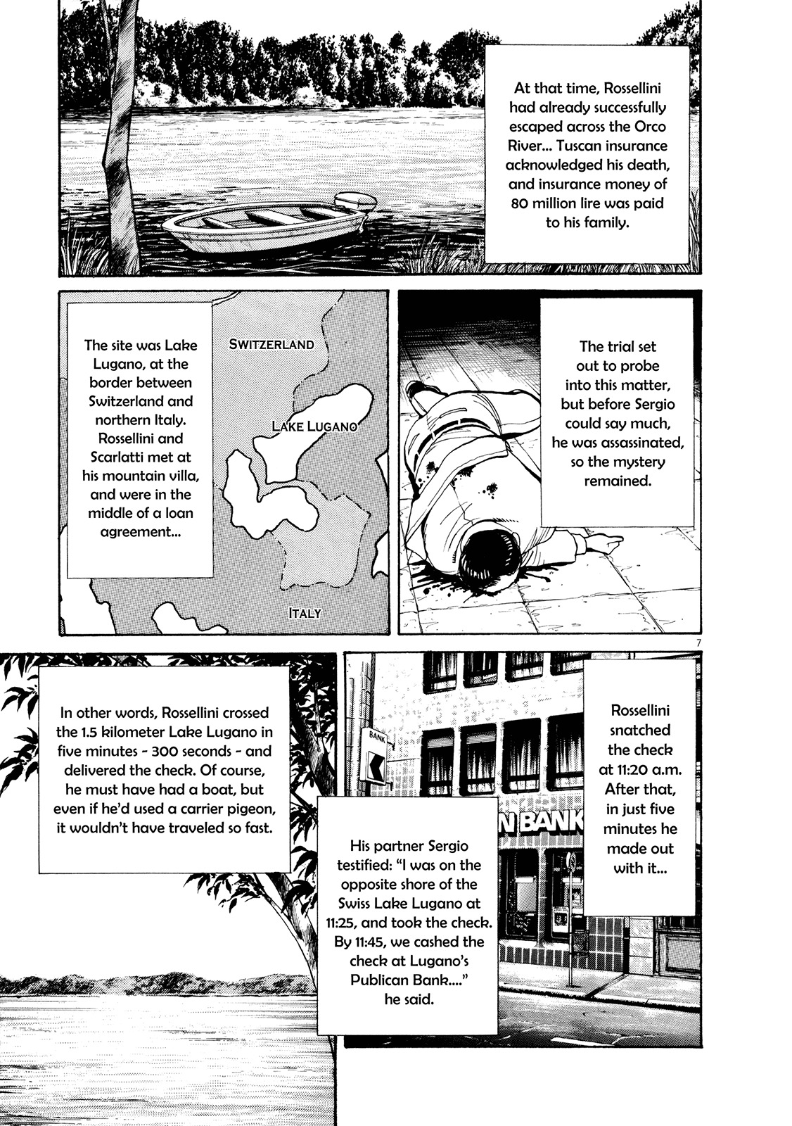 Master Keaton Chapter 14 page 7 - Chapter 14: A Rose-Coloured Life