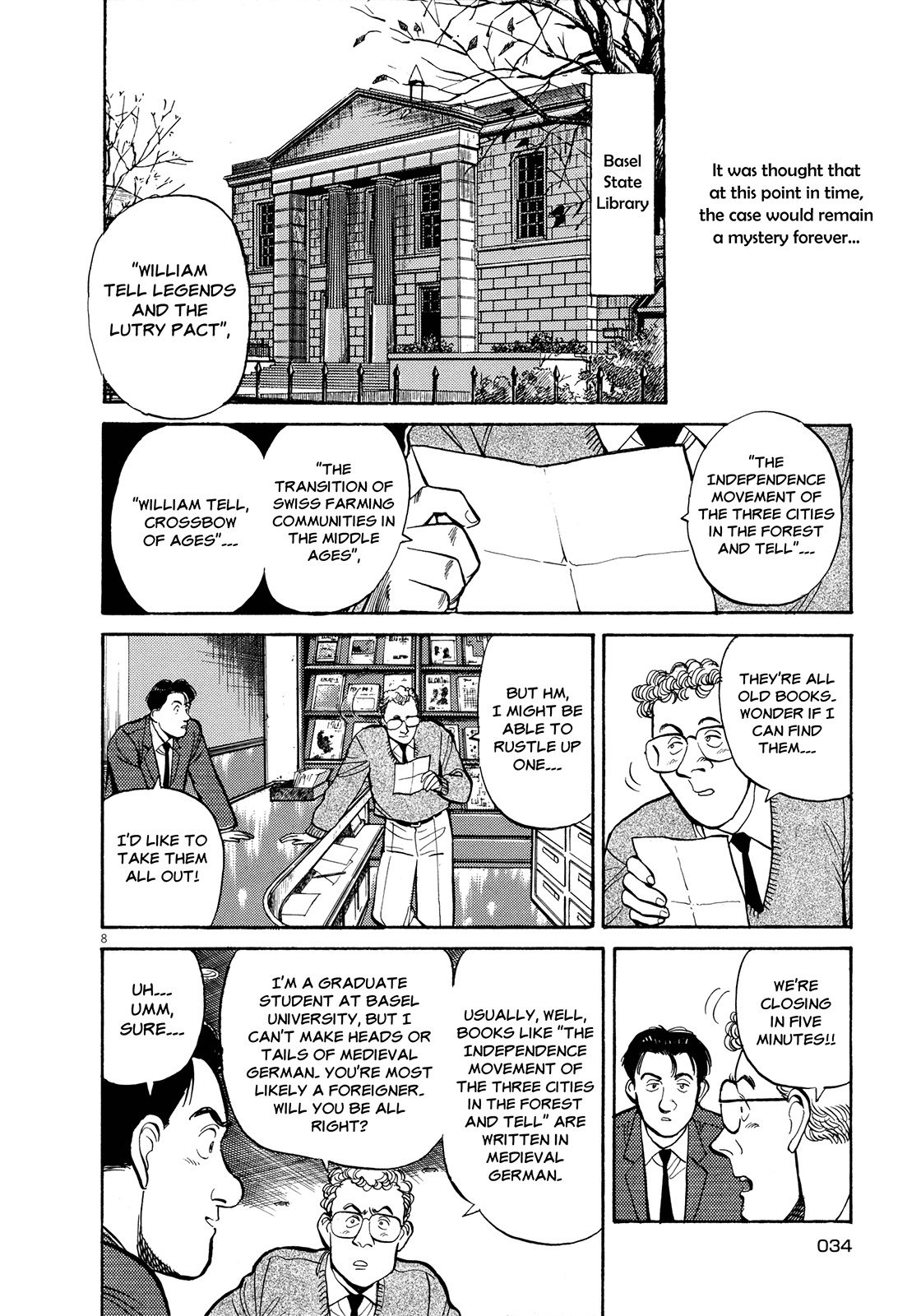 Master Keaton Chapter 14 page 8 - Chapter 14: A Rose-Coloured Life