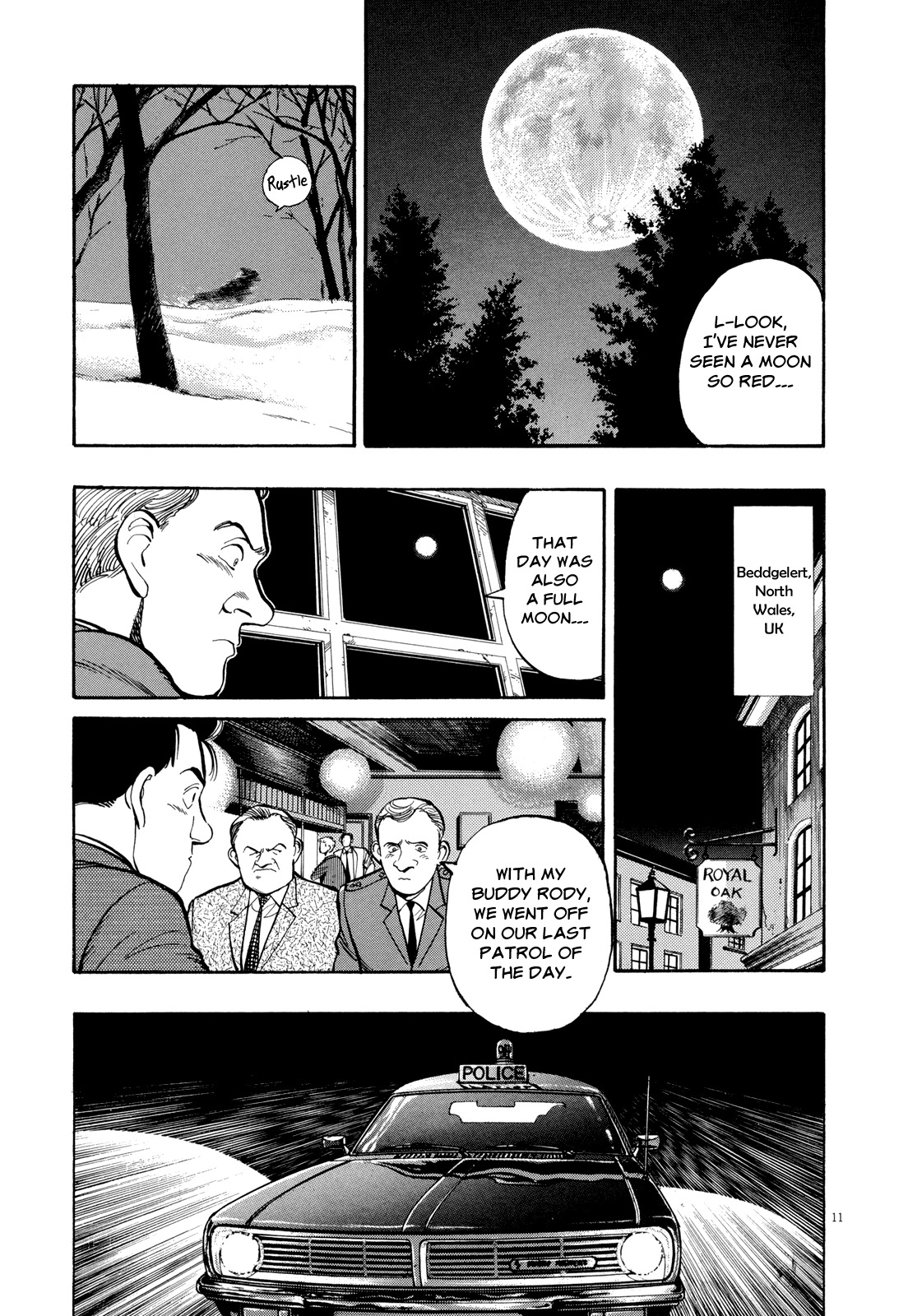 Master Keaton Chapter 15 page 11 - Chapter 15: Red Moon