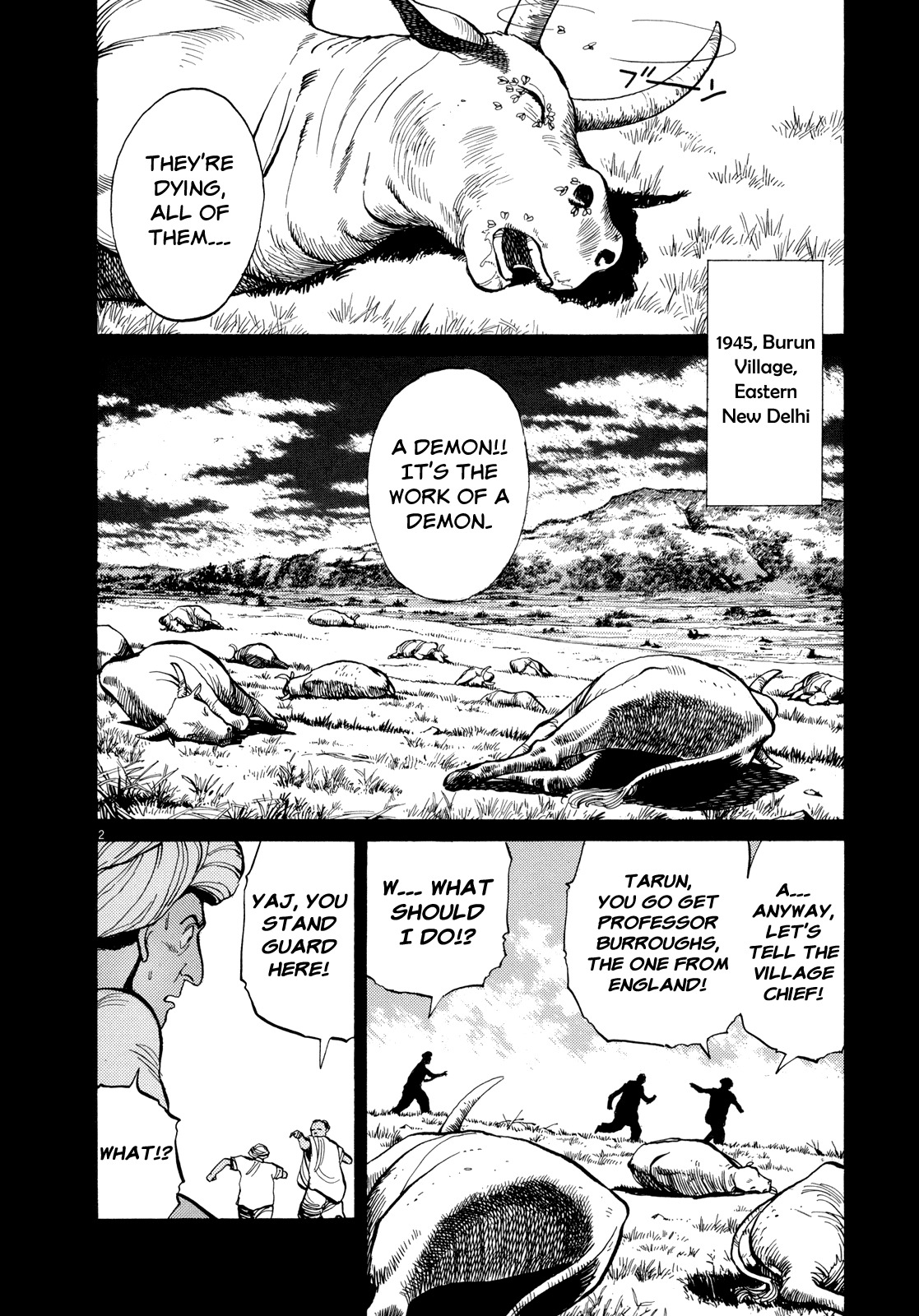 Master Keaton Chapter 15 page 2 - Chapter 15: Red Moon
