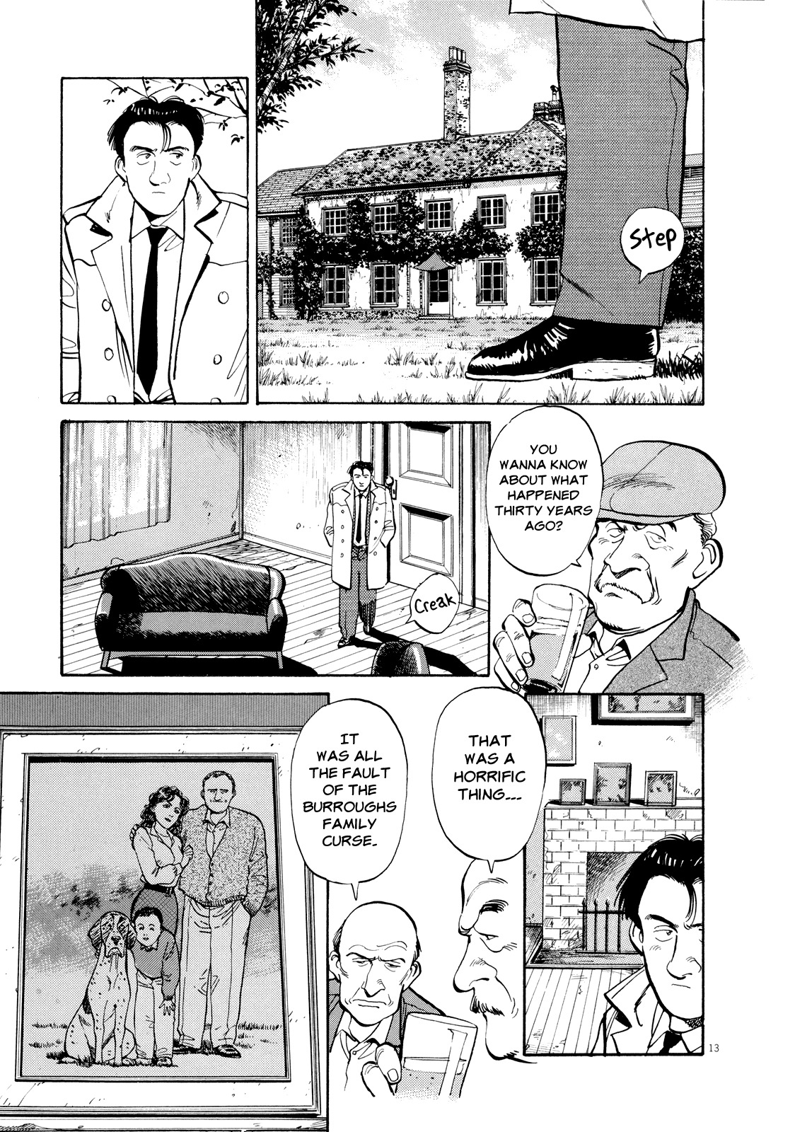 Master Keaton Chapter 16 page 13 - Chapter 16: Silver Moon