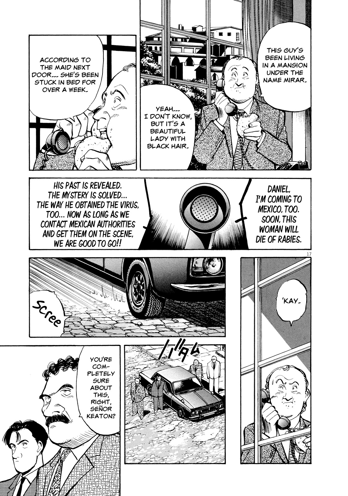 Master Keaton Chapter 16 page 17 - Chapter 16: Silver Moon