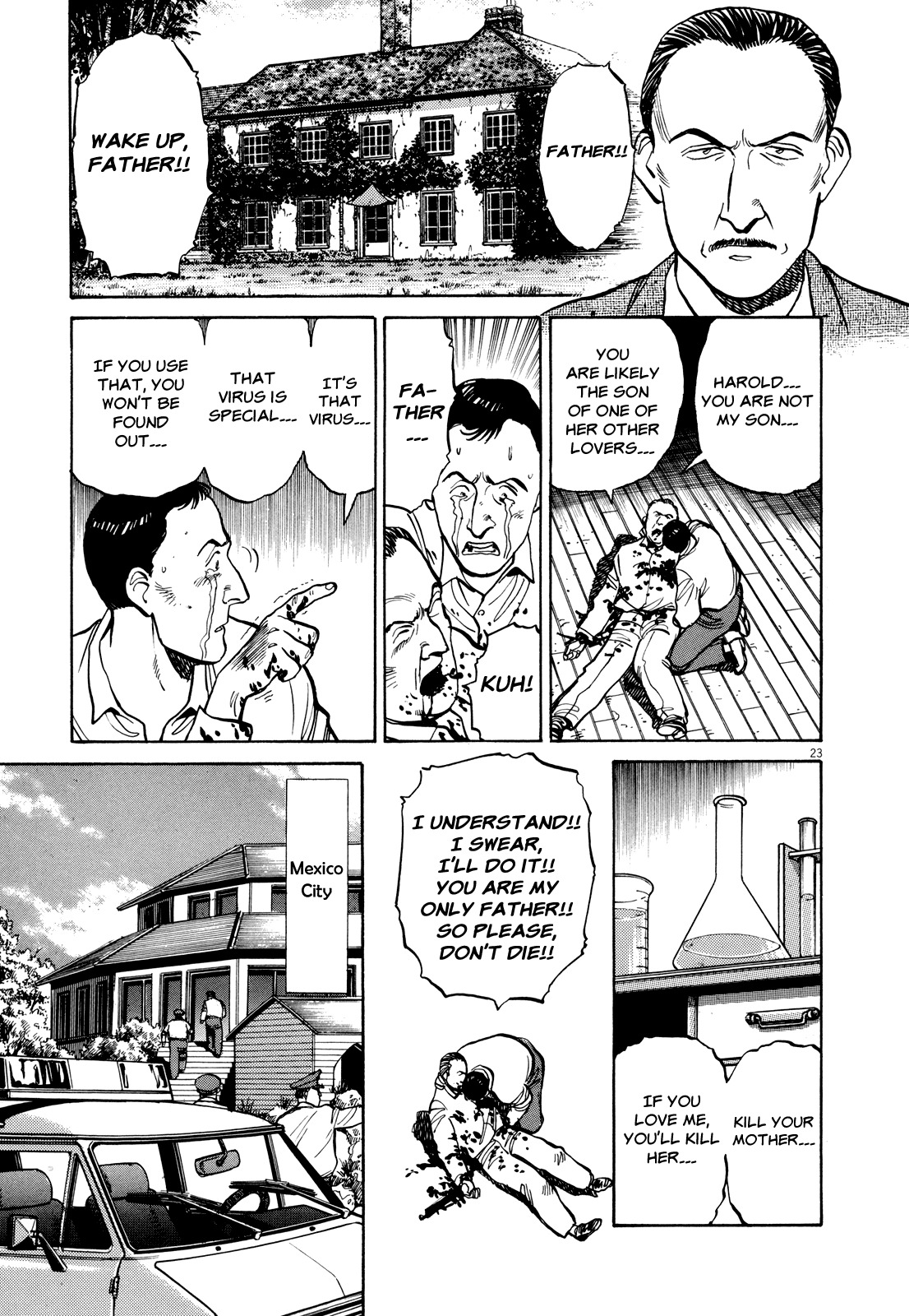 Master Keaton Chapter 16 page 23 - Chapter 16: Silver Moon