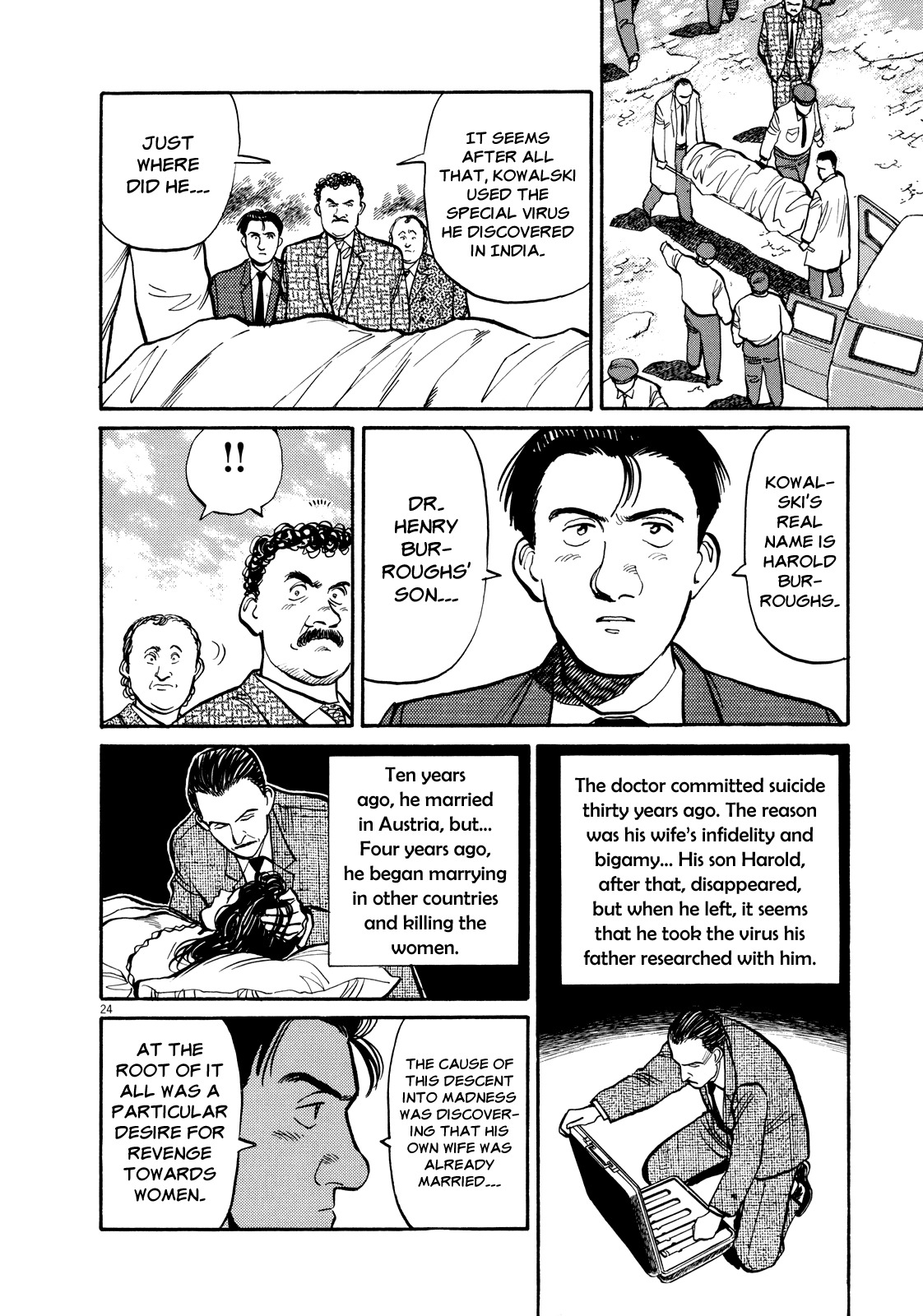 Master Keaton Chapter 16 page 24 - Chapter 16: Silver Moon