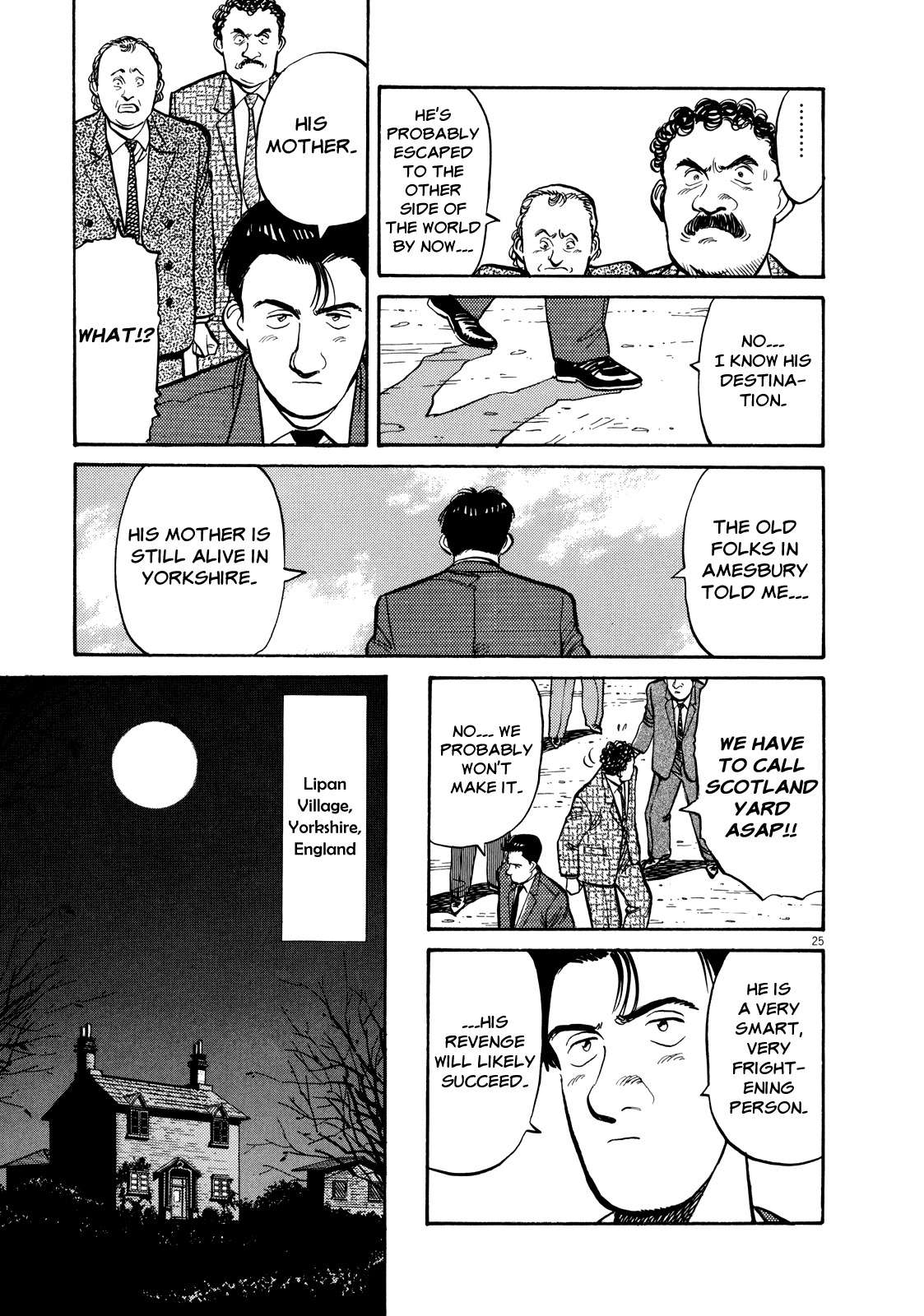 Master Keaton Chapter 16 page 25 - Chapter 16: Silver Moon