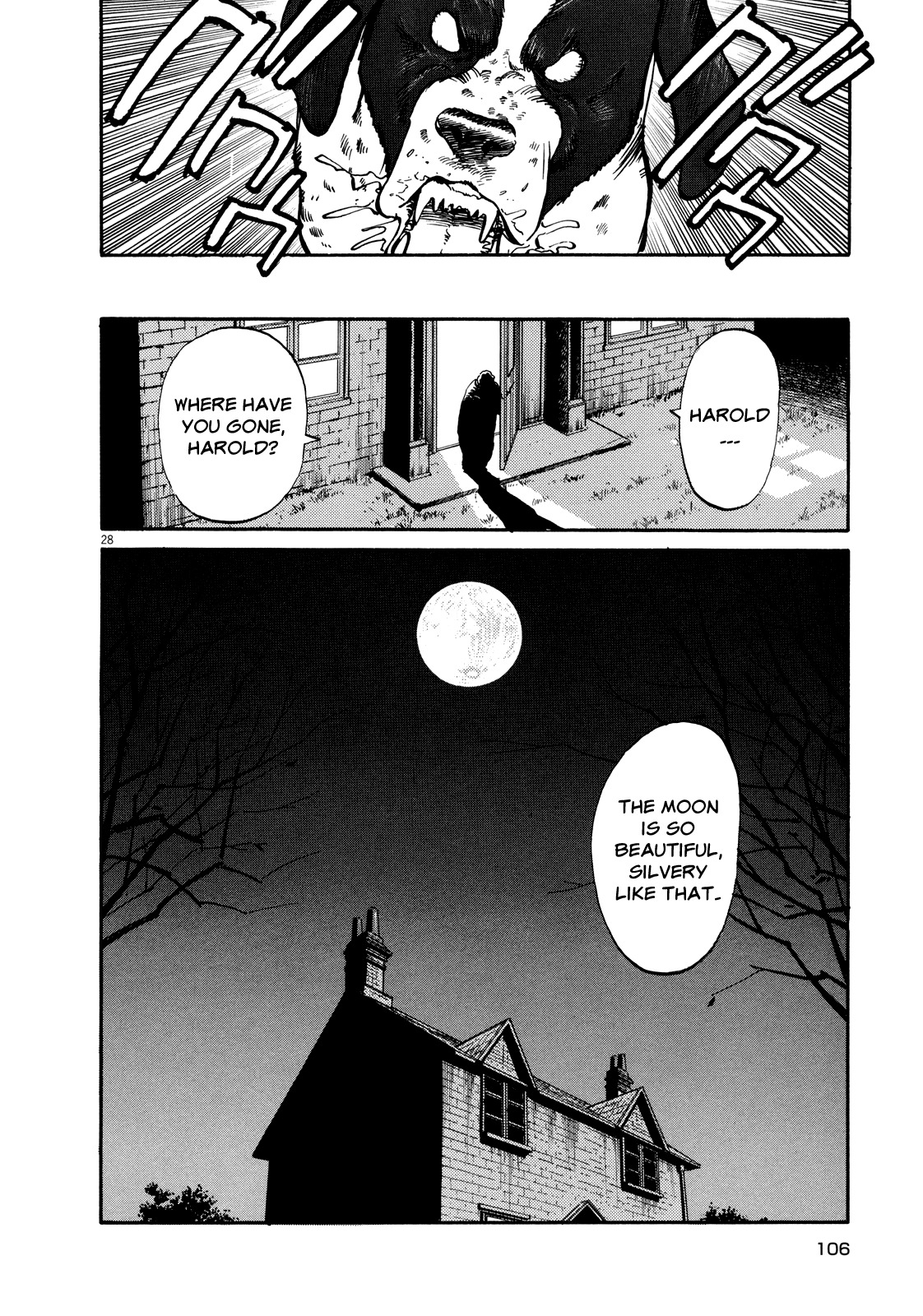 Master Keaton Chapter 16 page 28 - Chapter 16: Silver Moon